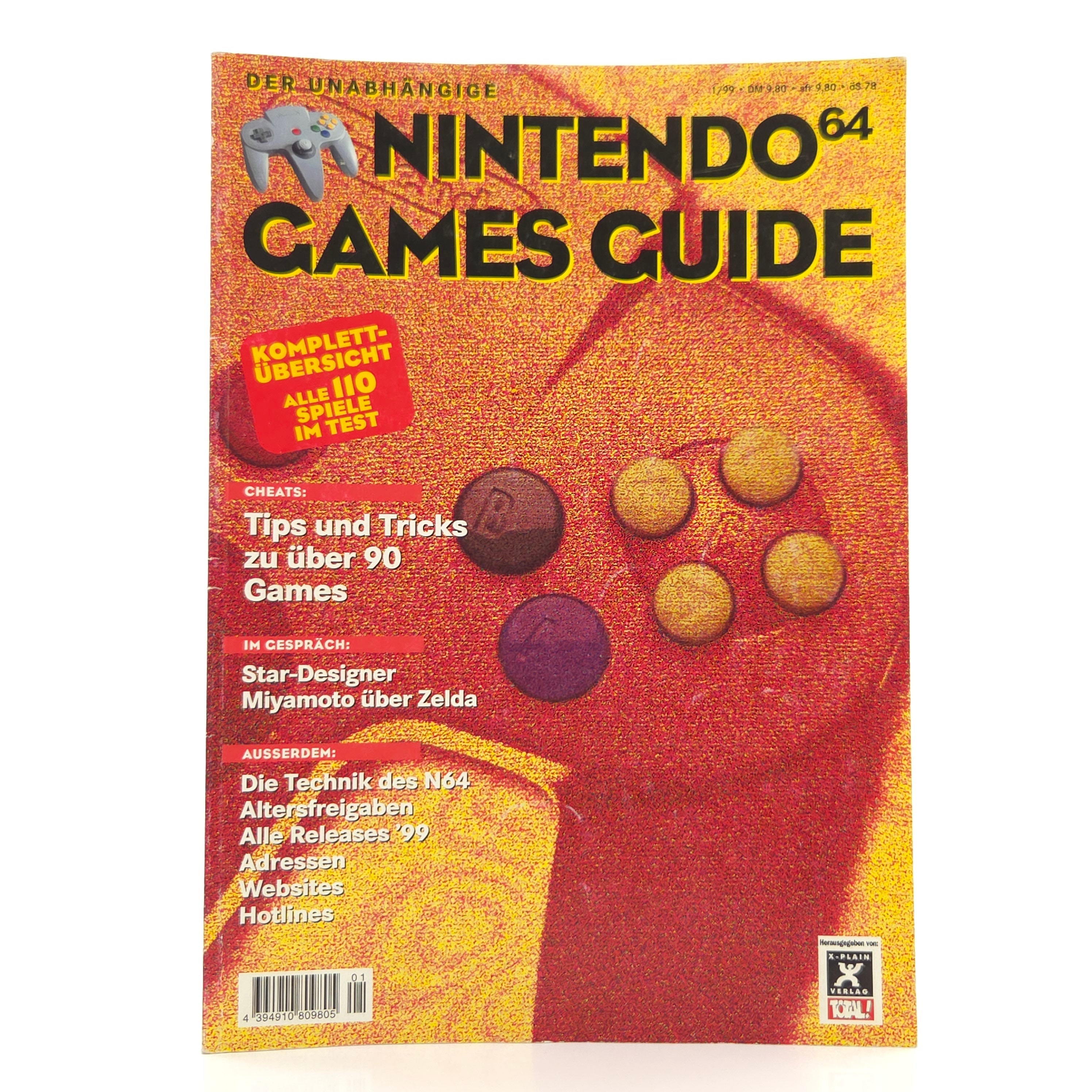 Nintendo 64 Buch N64 Tipps Tricks Guide Unabhängig
