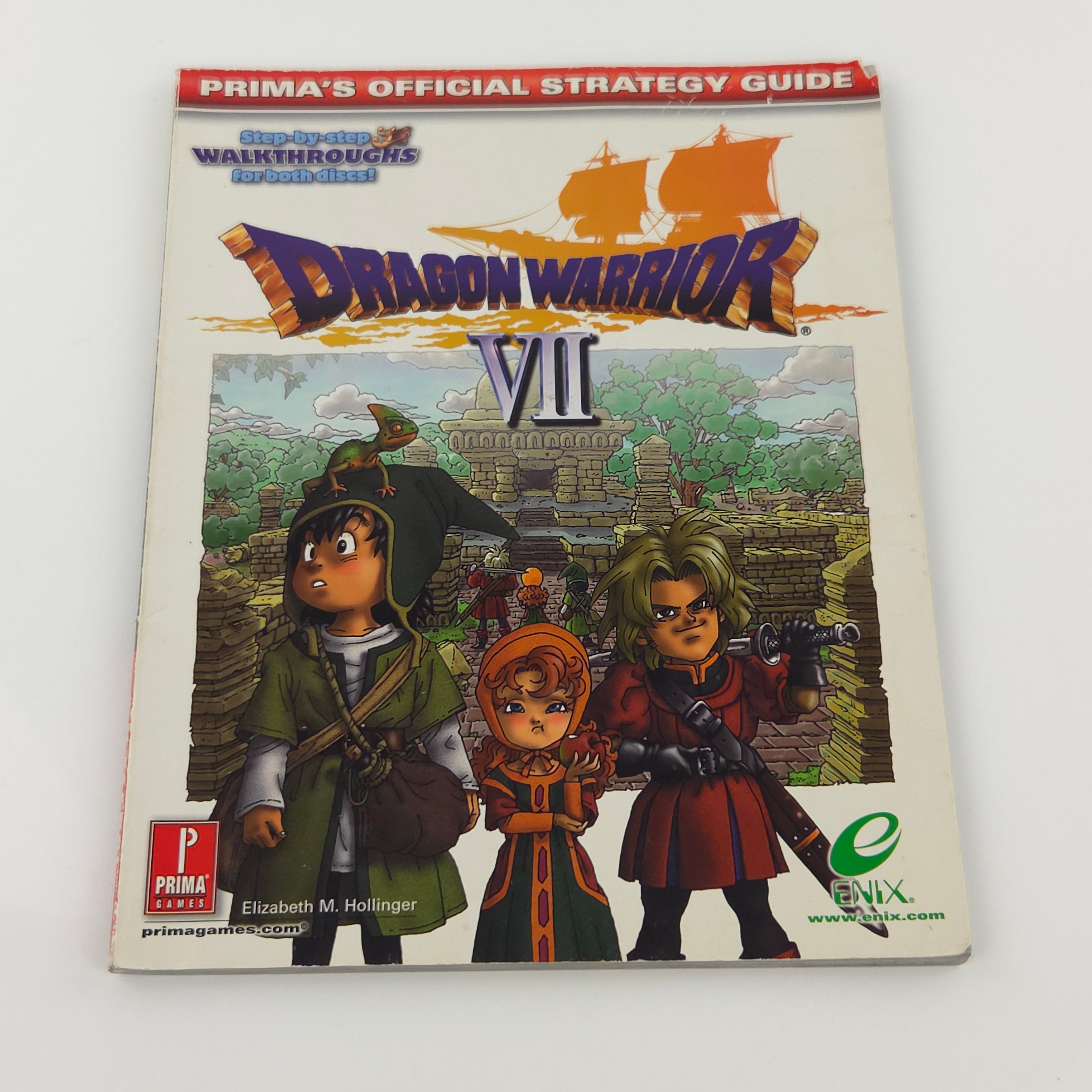 Playstation 1 Spiel – Dragon Warrior VII Strategy Guide PS1