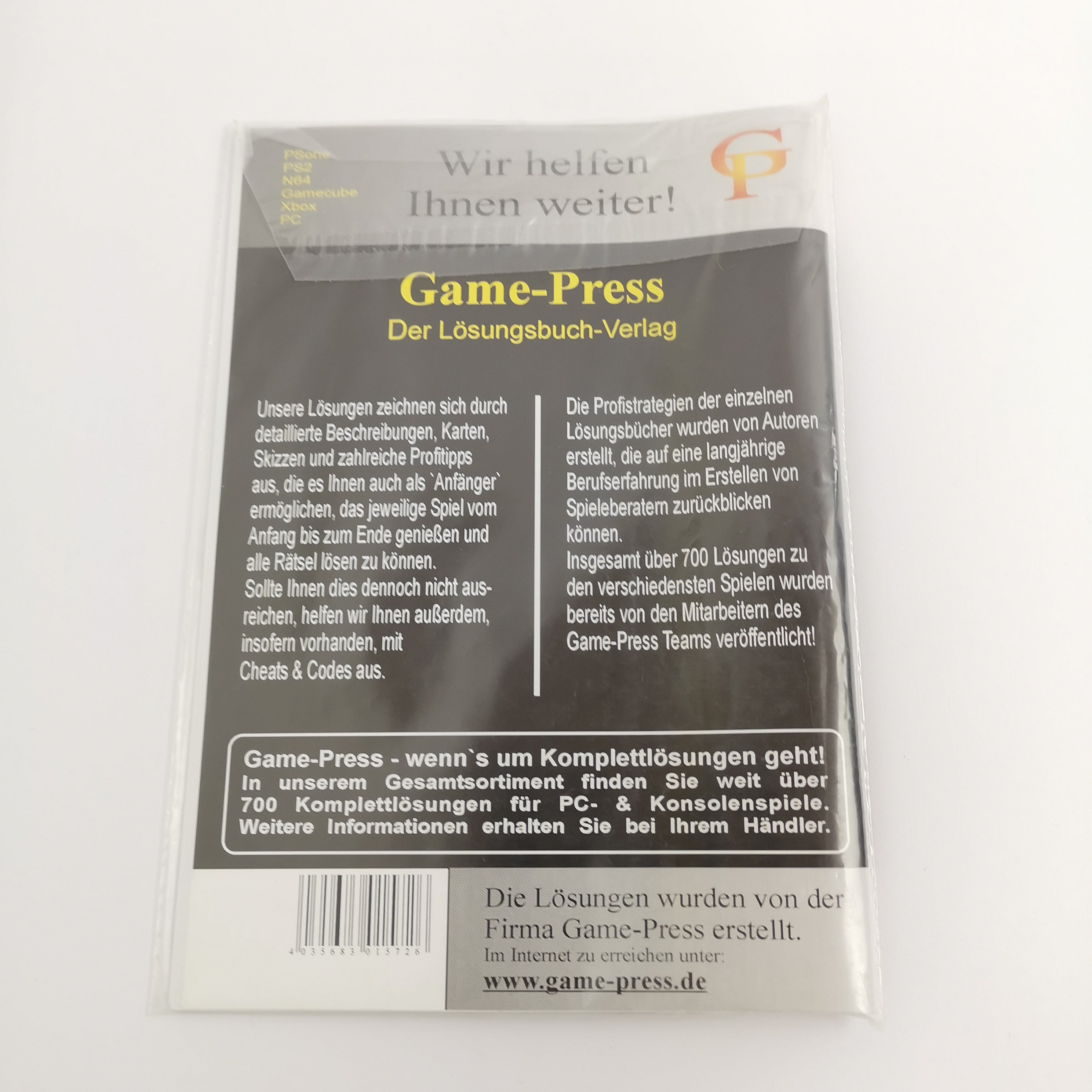 GamePress Spielelösung – Eternal Darkness Magic Line Neu