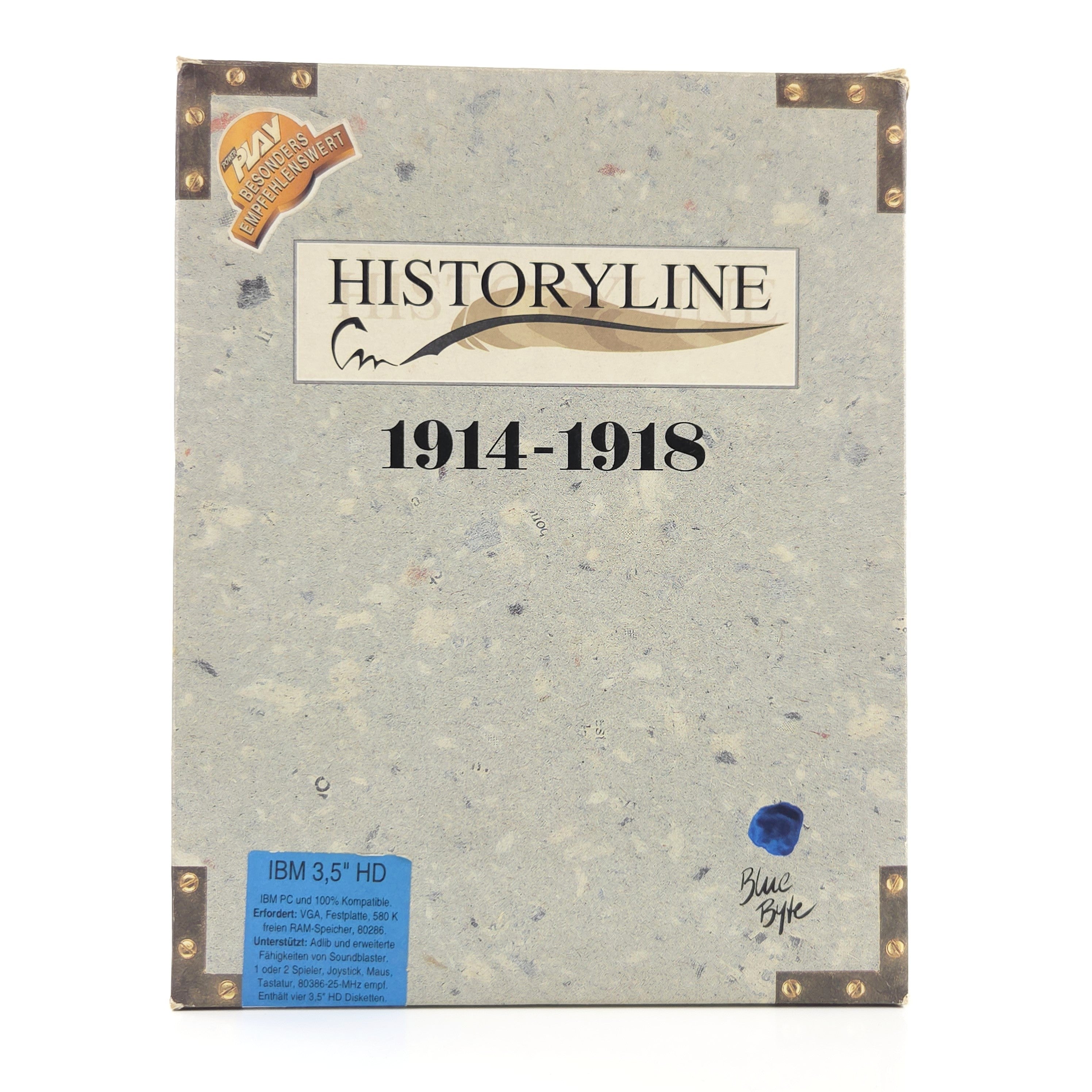 IBM PC Spiel Historyline 1914 1918 OVP
