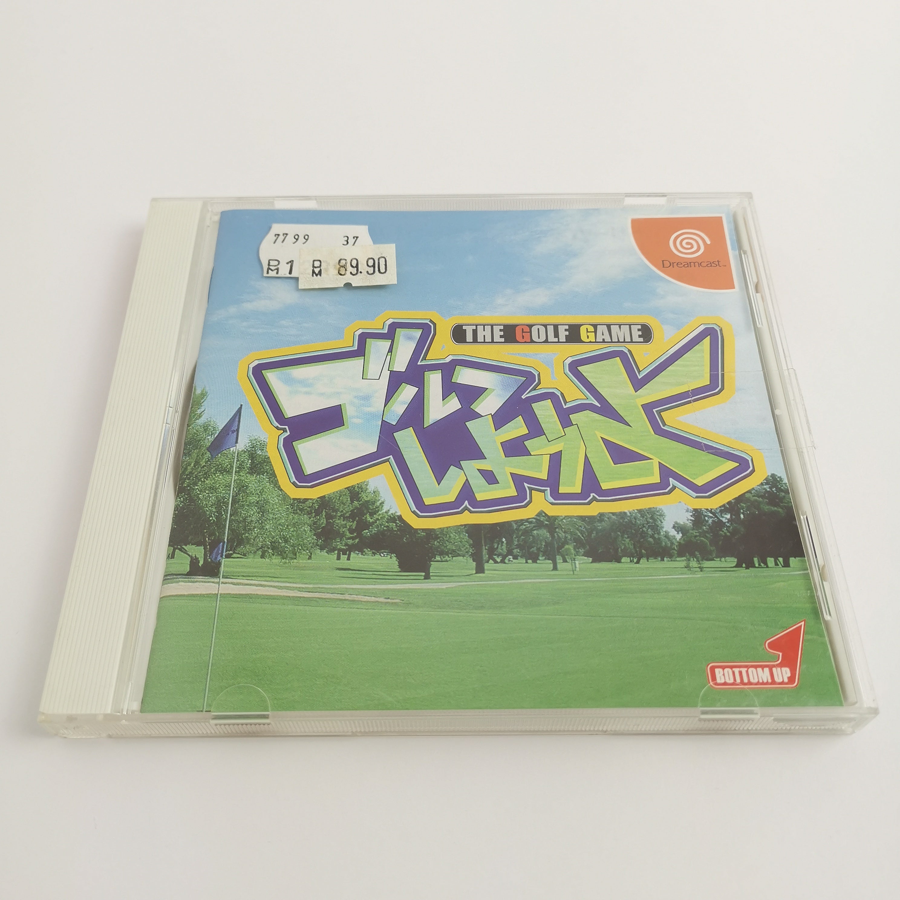 Sega Dreamcast Spiel – Golf Shiyouyo OVP NTSC-J Japan