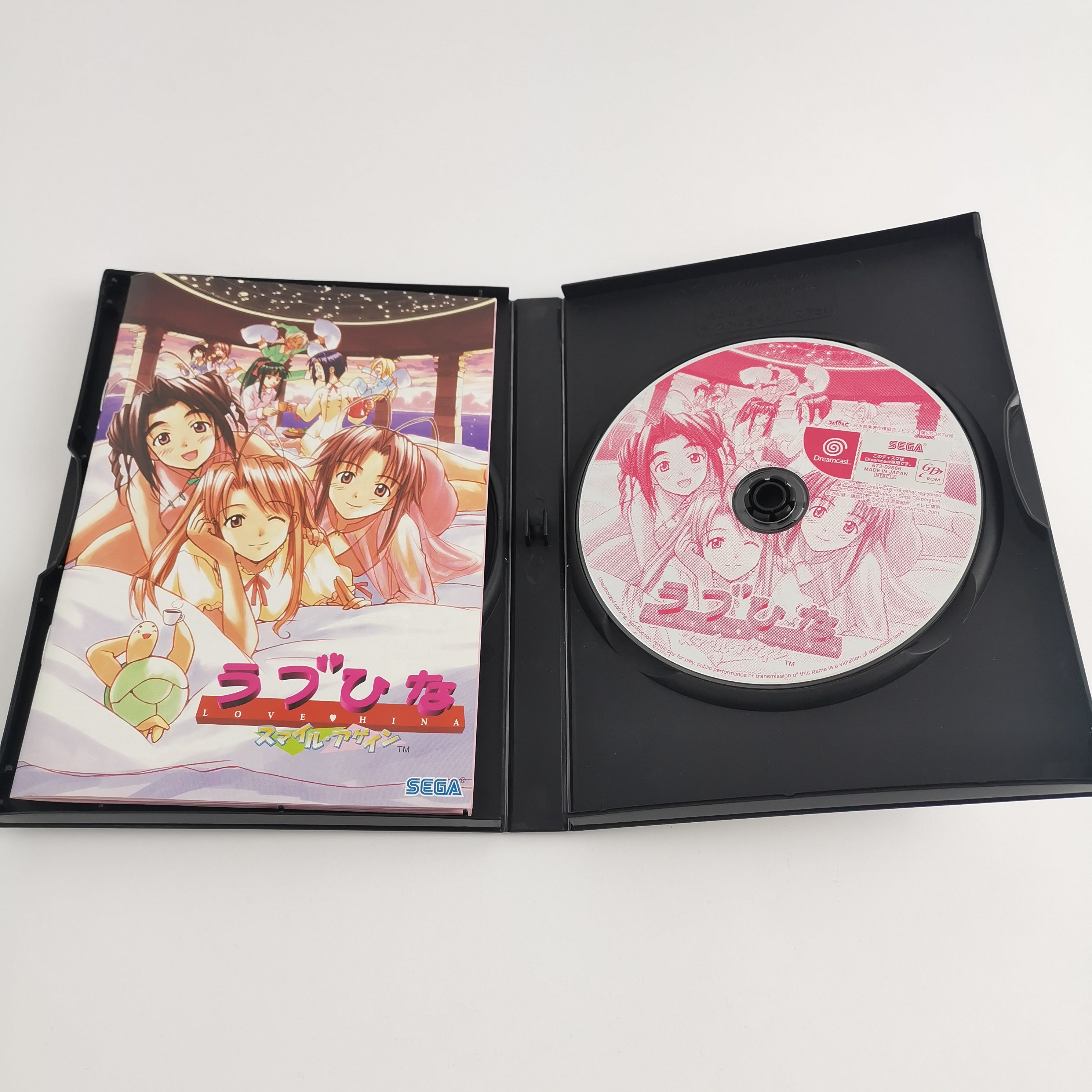 Sega Dreamcast Spiel – Love Hina Smile Again JAPAN Import