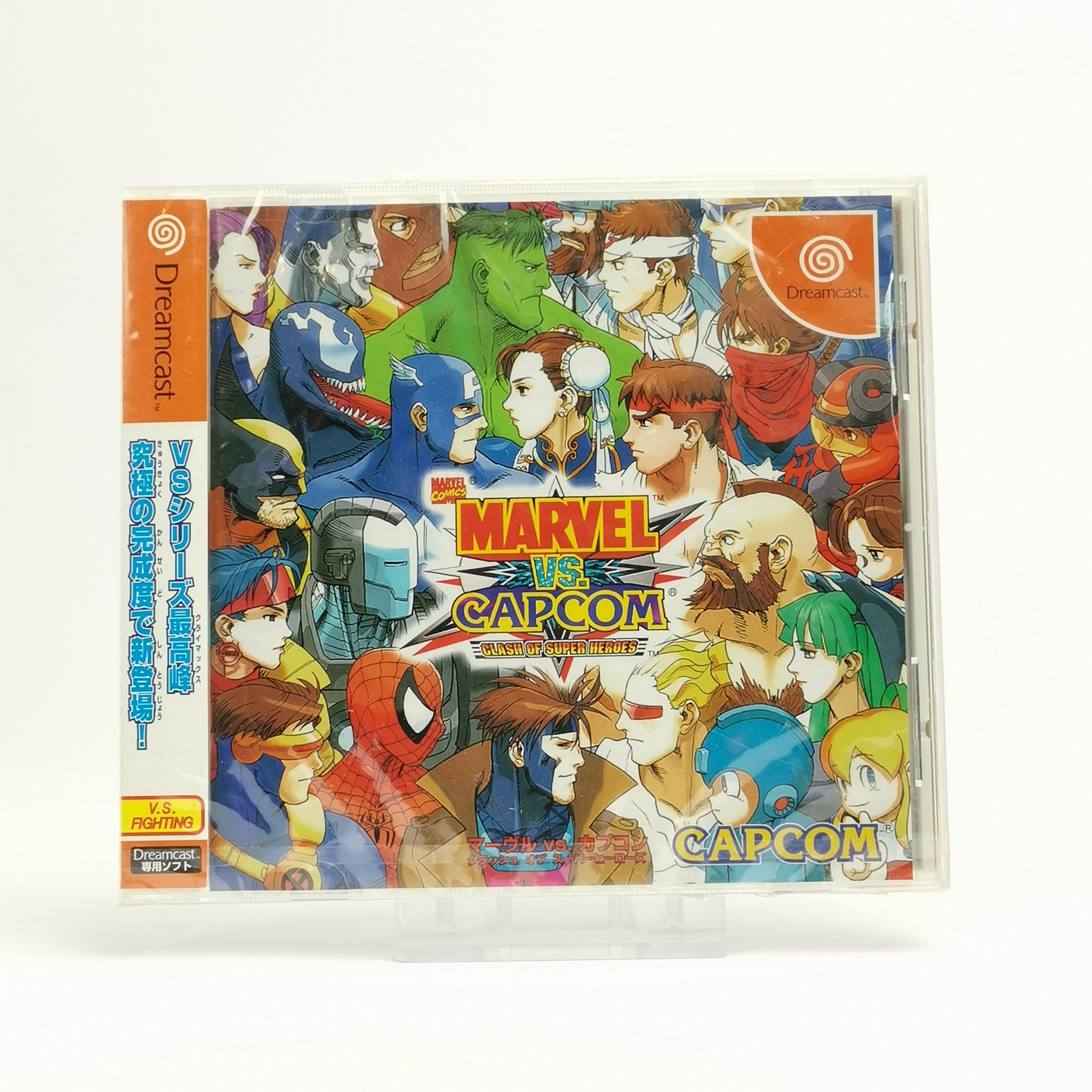 Sega Dreamcast Spiel – Marvel vs. Capcom Clash of Super Neu
