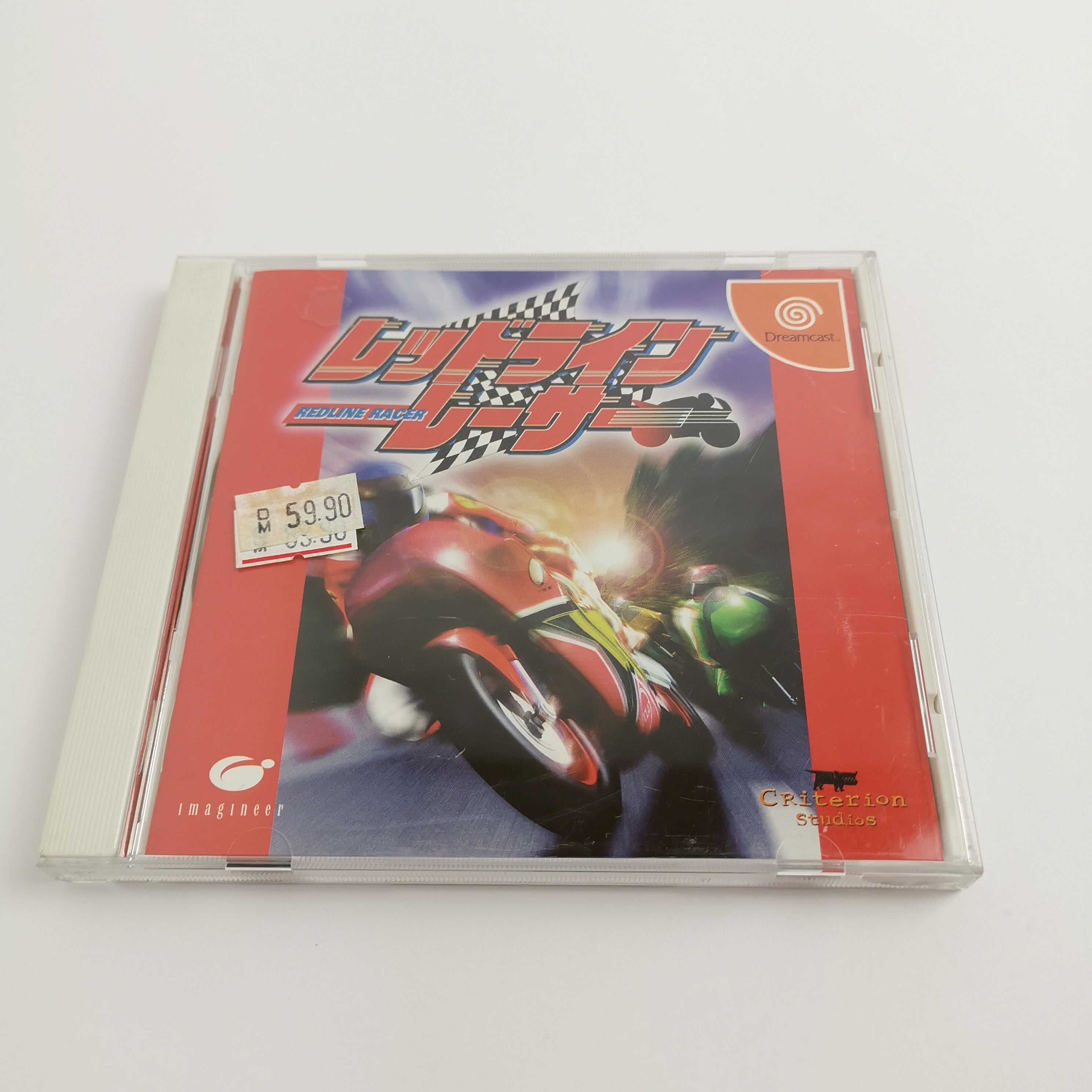 Sega Dreamcast Spiel – Redline Racer (NTSC-J OVP)