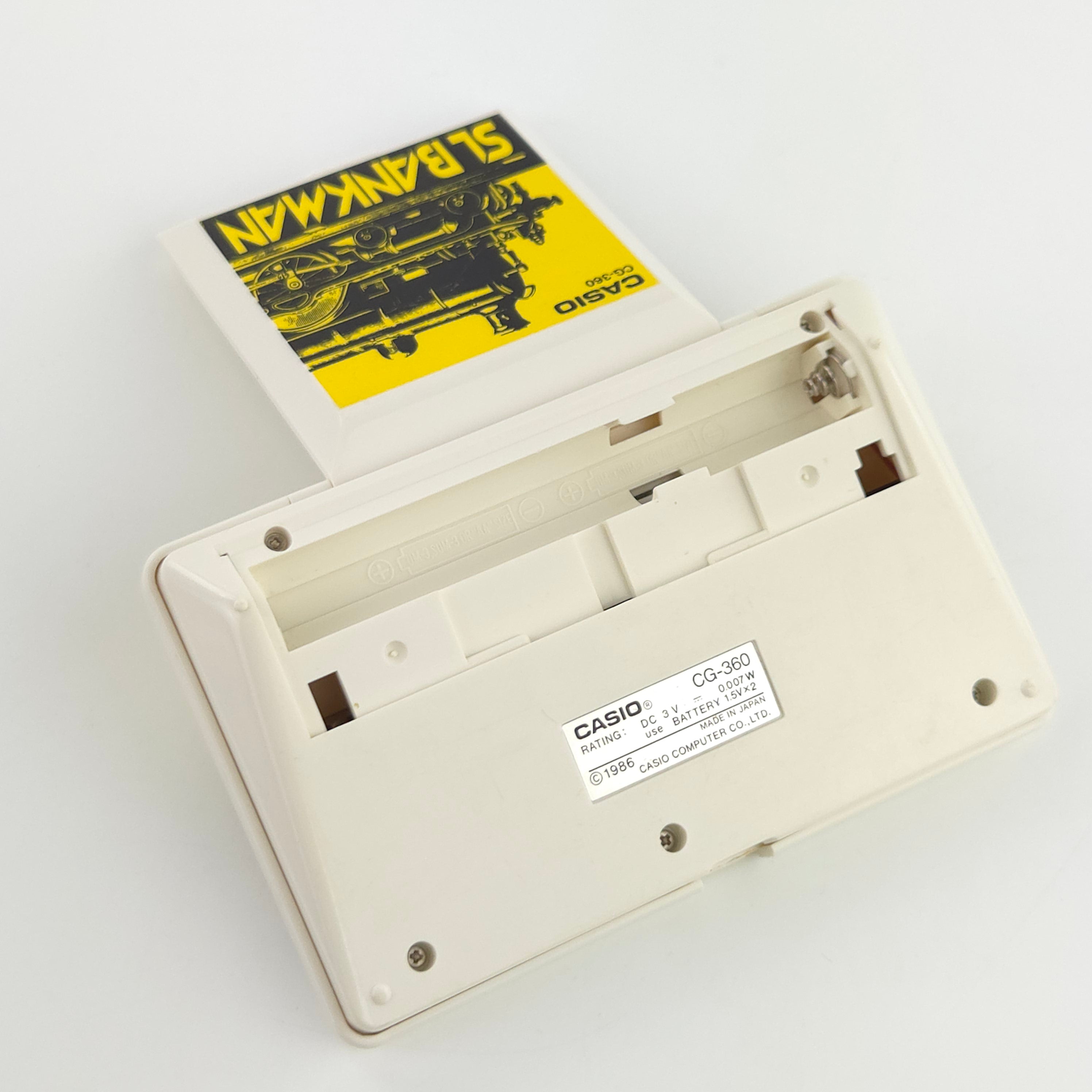 Casio CG 360 Handheld Konsole Bankman 1986