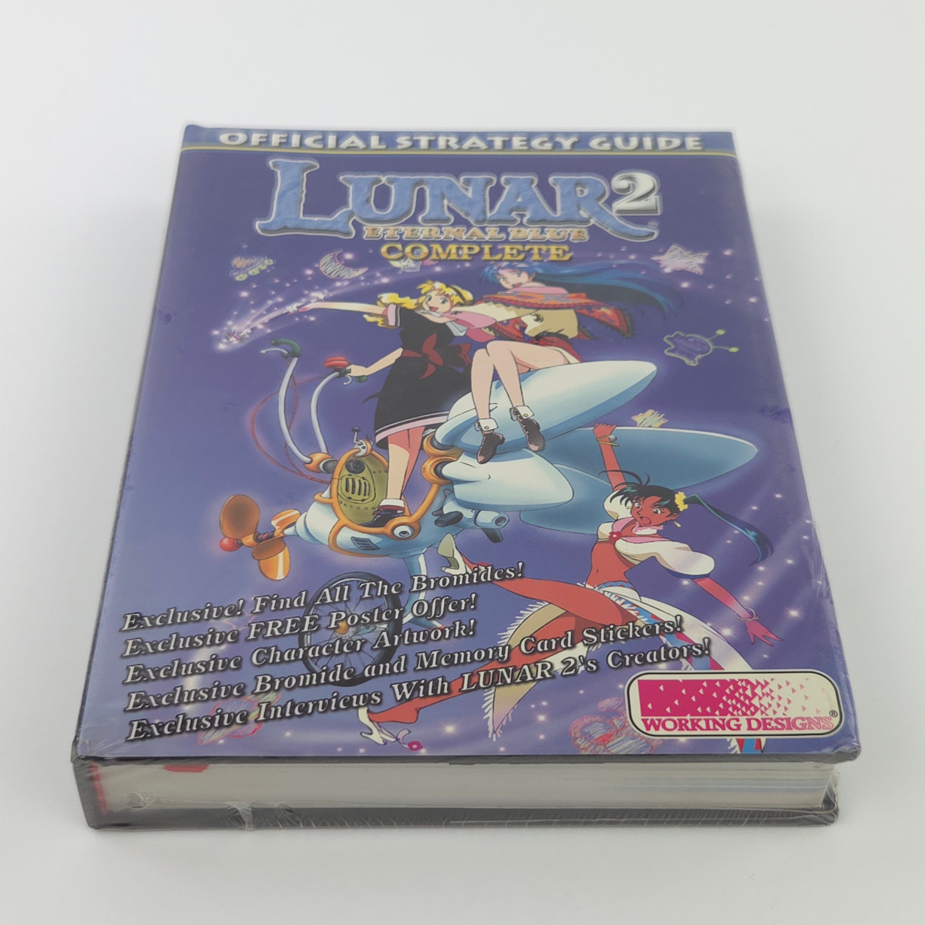 Playstation Spiel – Lunar 2 Eternal Blue Complete Guide PS1 Neu