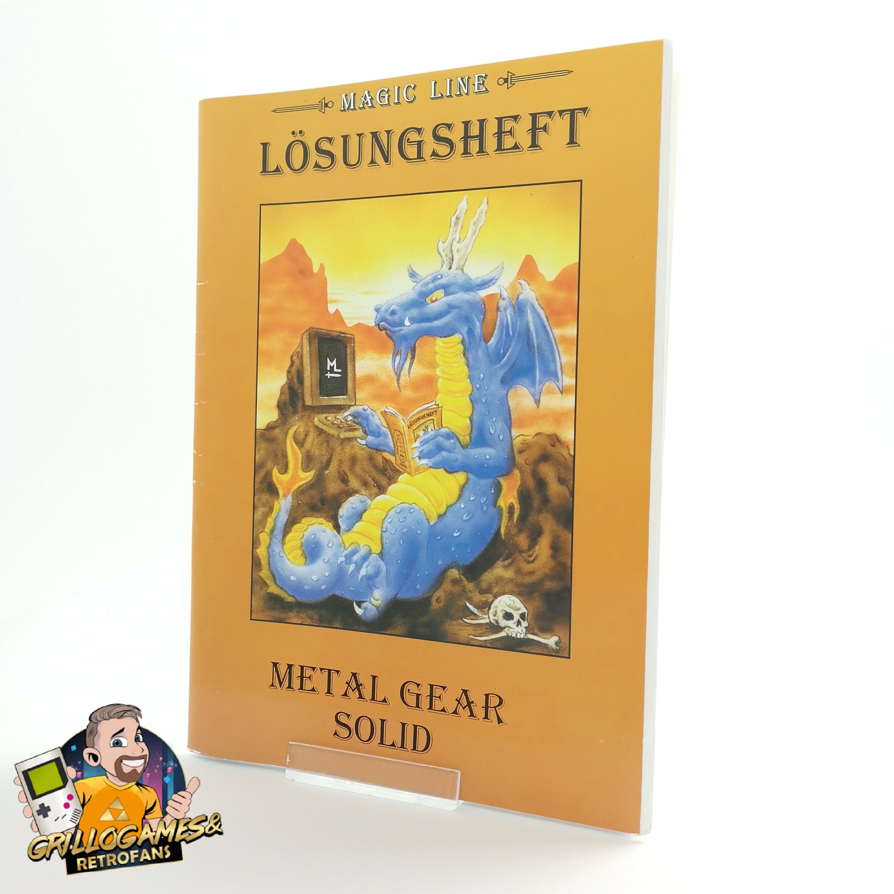 PlayStation Spiel – Metal Gear Solid Magic Line Lösungsheft