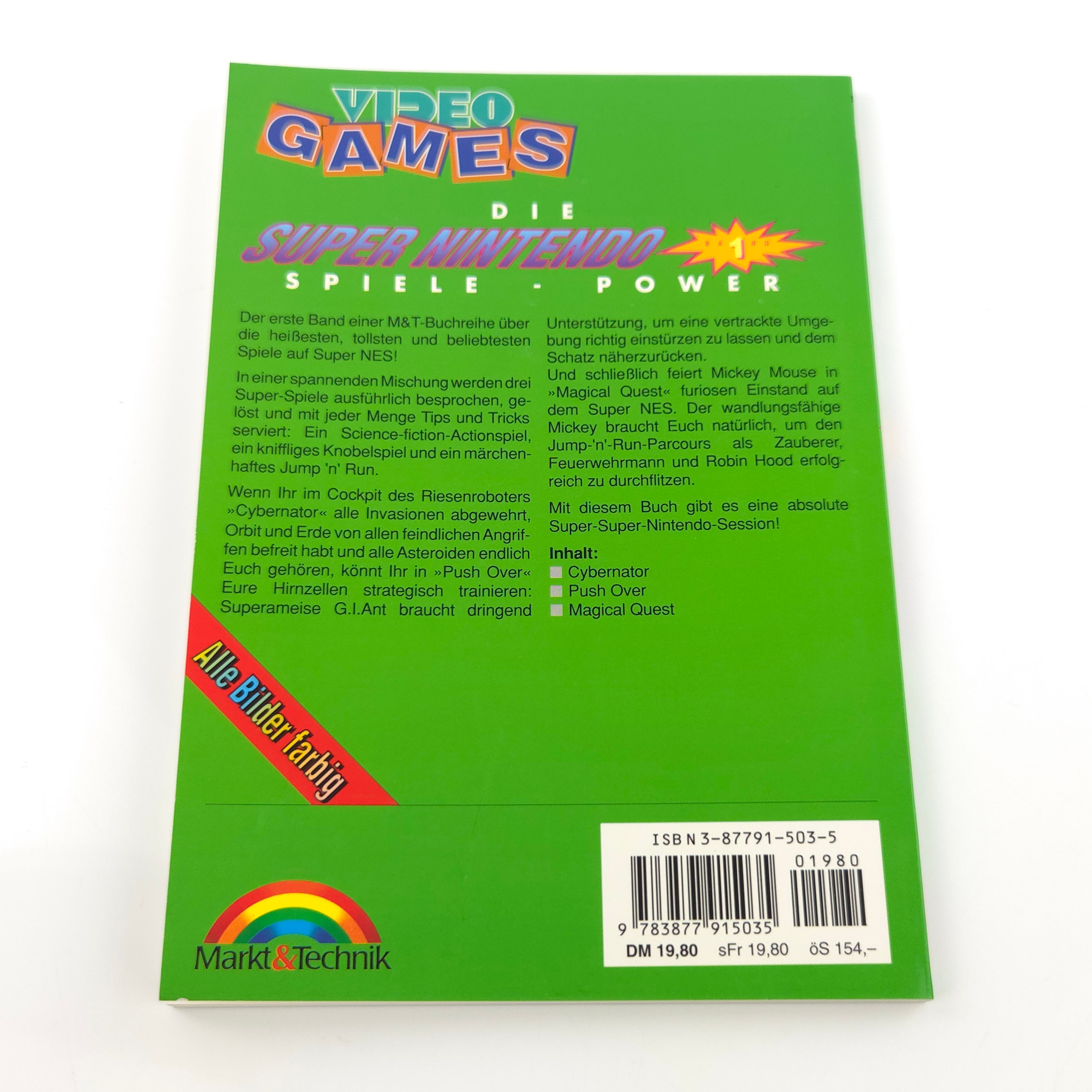 Super Nintendo Band 1 – Technik Ratgeber Spiele-Power Buch