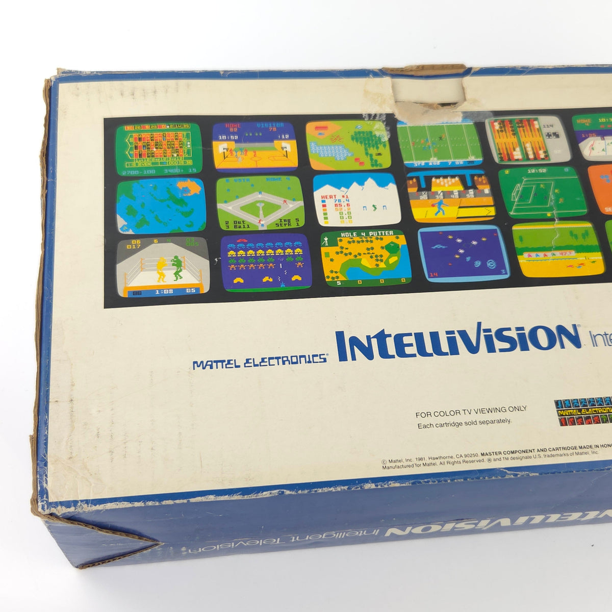 Intellivision Konsole OVP mit zwei Spielen