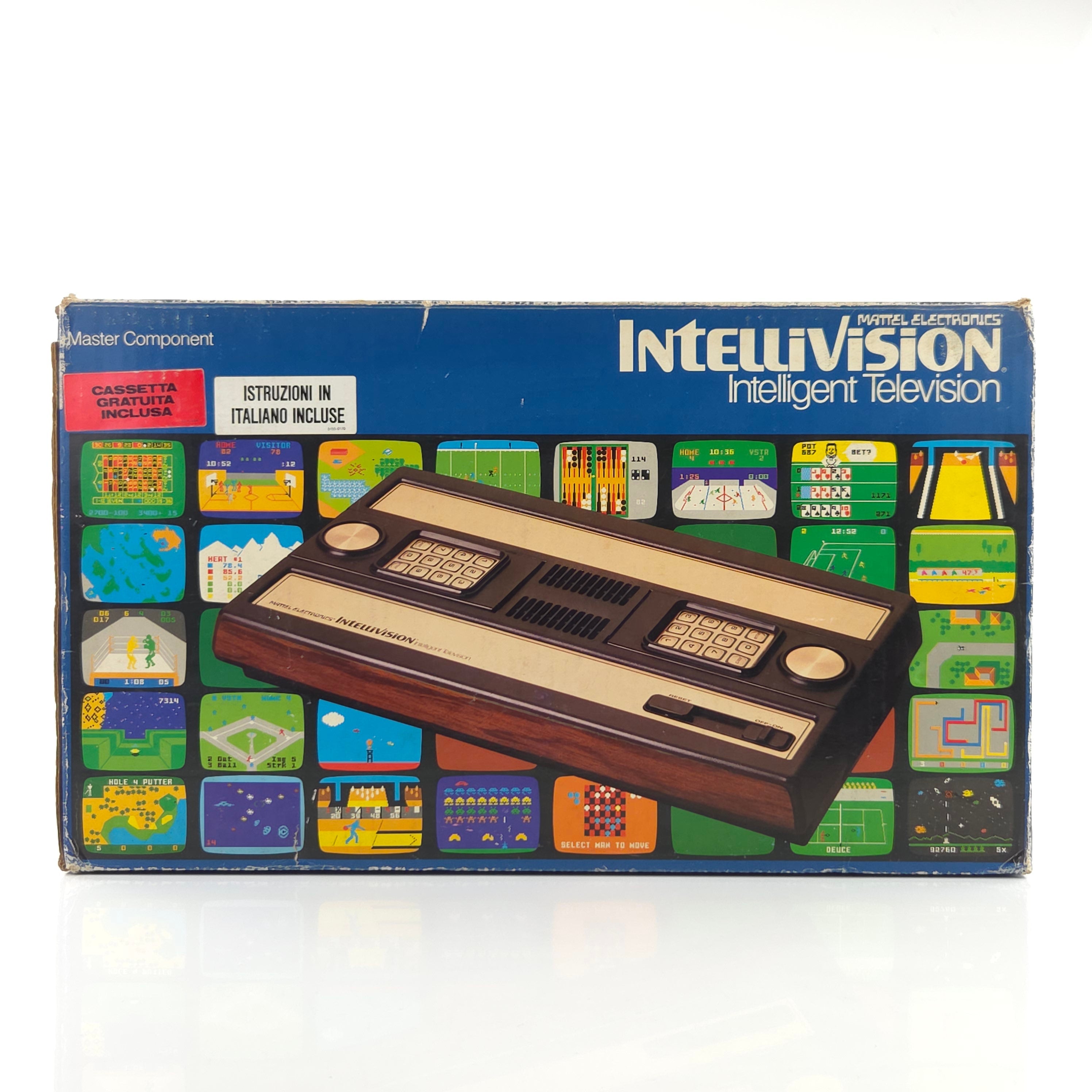 Intellivision Konsole OVP mit zwei Spielen