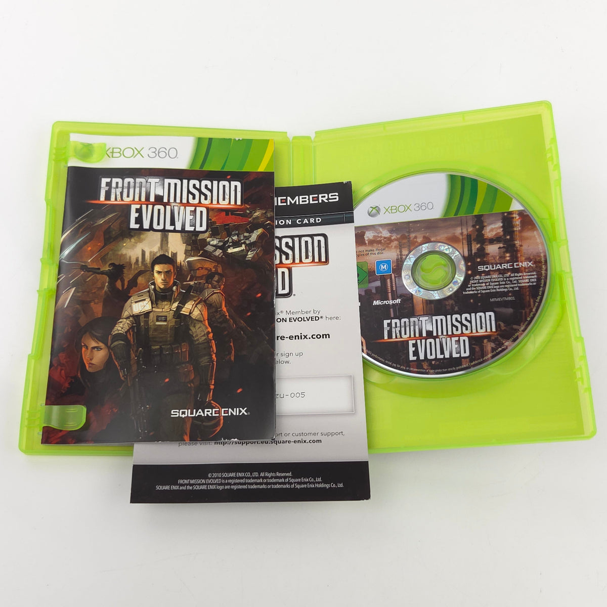 Xbox 360 Spiel Front Mission Evolved OVP DE