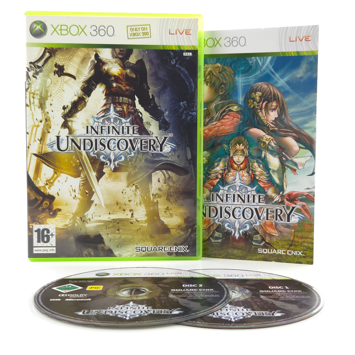 Xbox 360 Spiel Infinite Undiscovery OVP PAL