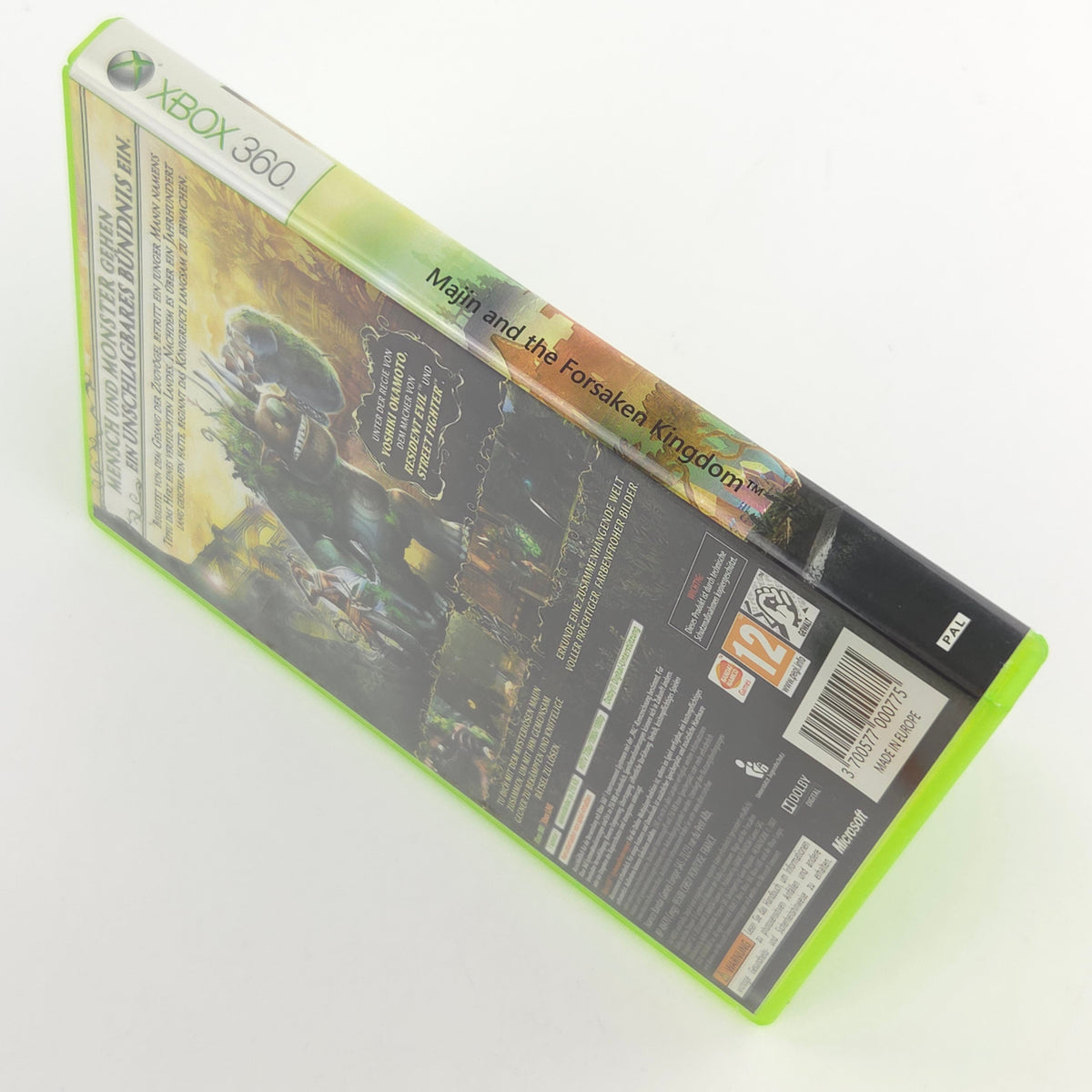 Xbox 360 Spiel Majin and the Forsaken Kingdom OVP