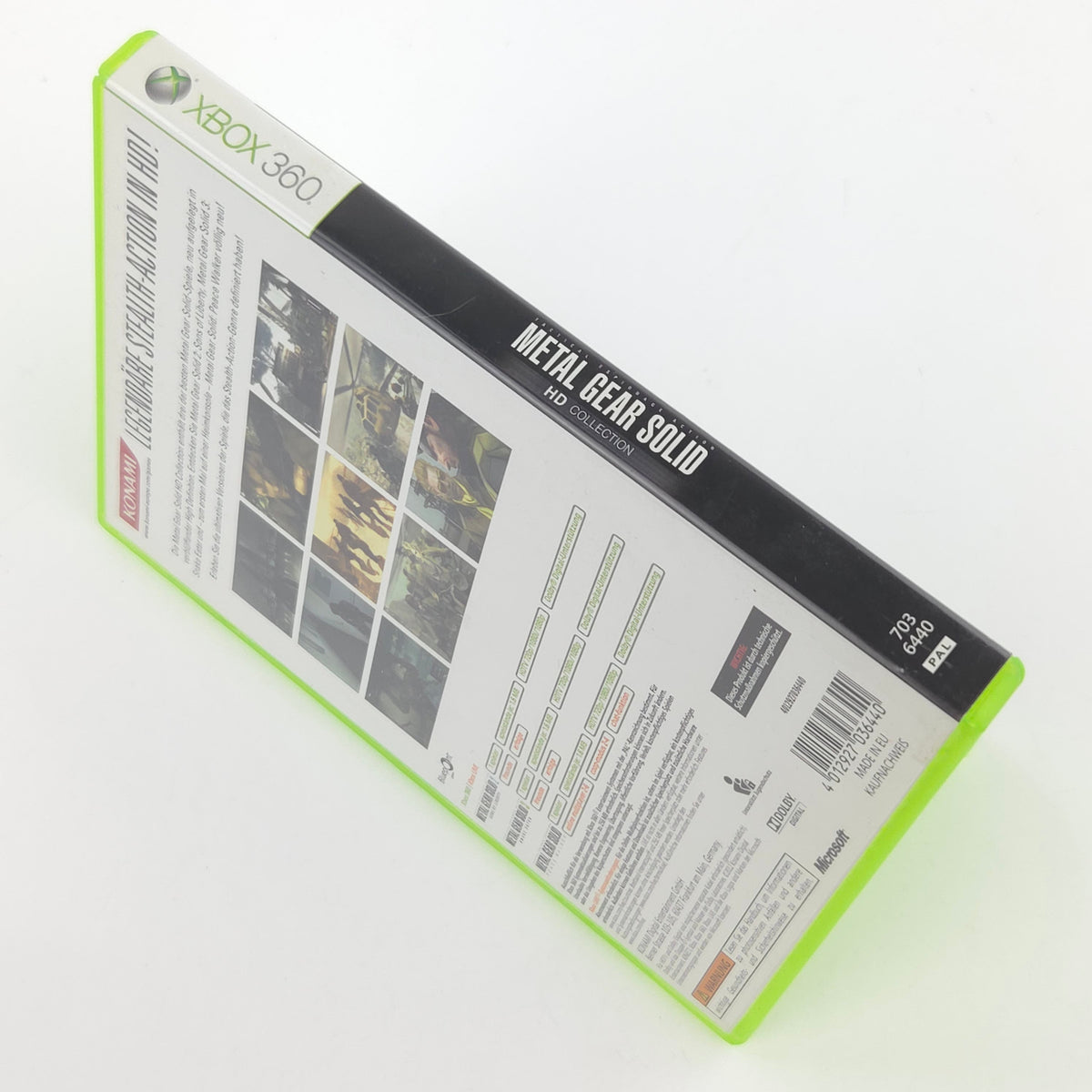Xbox 360 Spiel Metal Gear Solid HD Collection OVP PAL