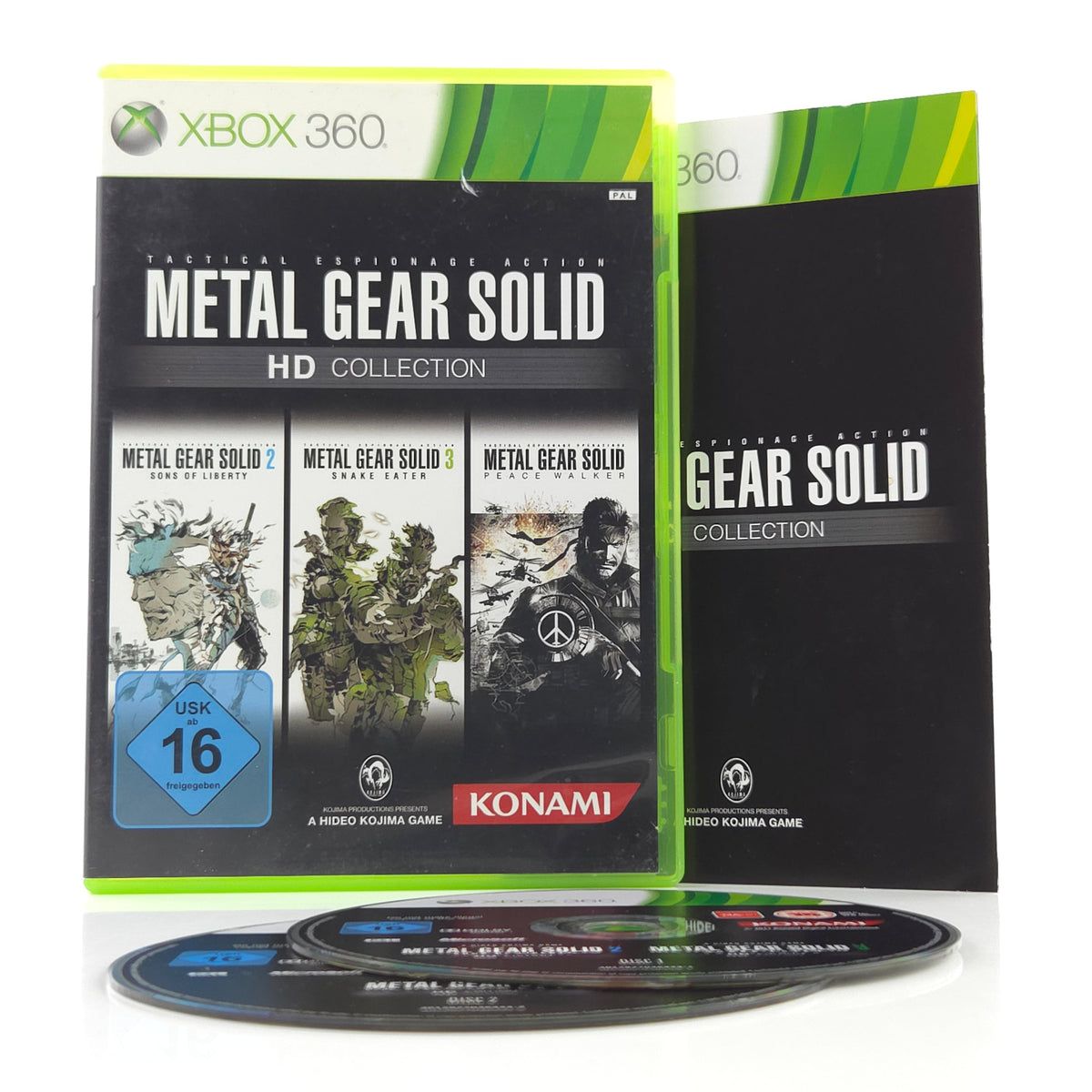 Xbox 360 Spiel Metal Gear Solid HD Collection OVP PAL