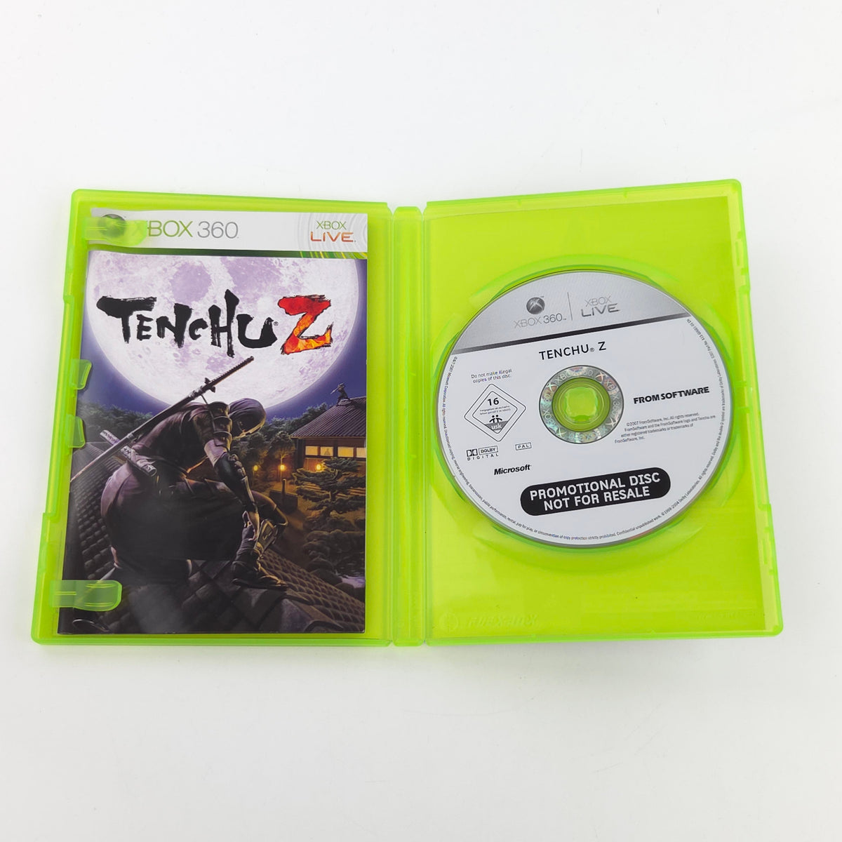 Xbox 360 Spiel Tenchu Z Promo OVP