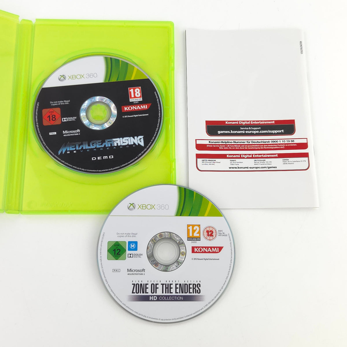 Xbox 360 Spiel Zone of the Enders HD OVP