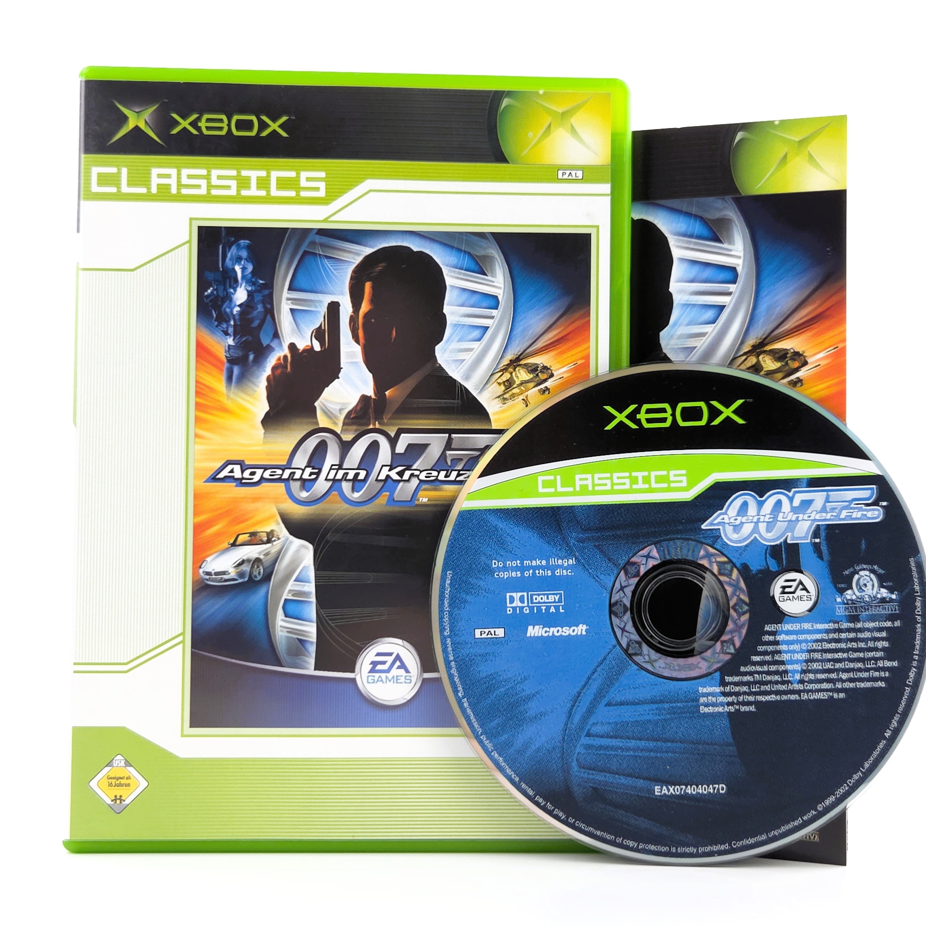 Xbox Classic Spiel – 007 Agent im Kreuzfeuer (OVP)