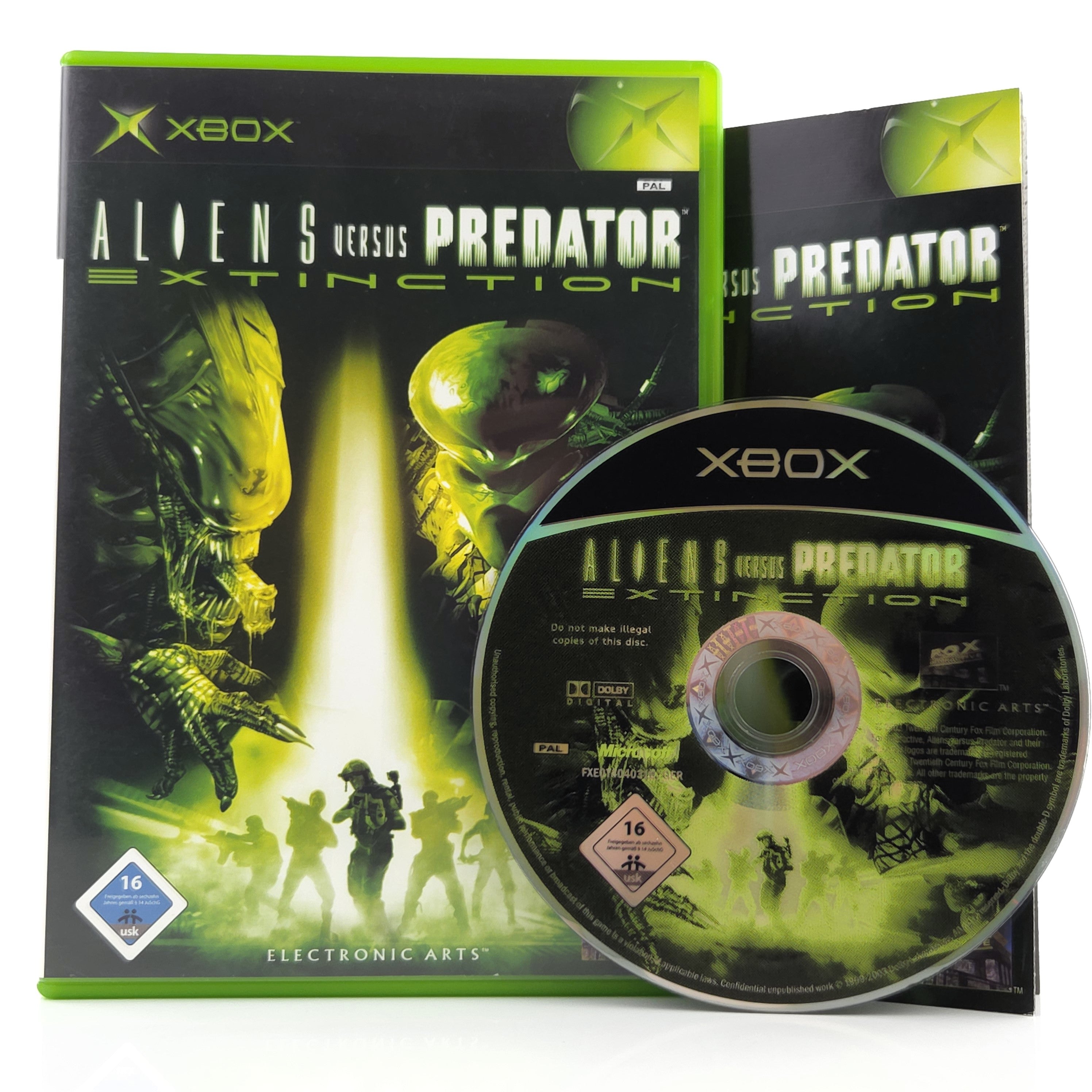Xbox Classic Spiel – Alien Versus Predator Extinction (PAL)