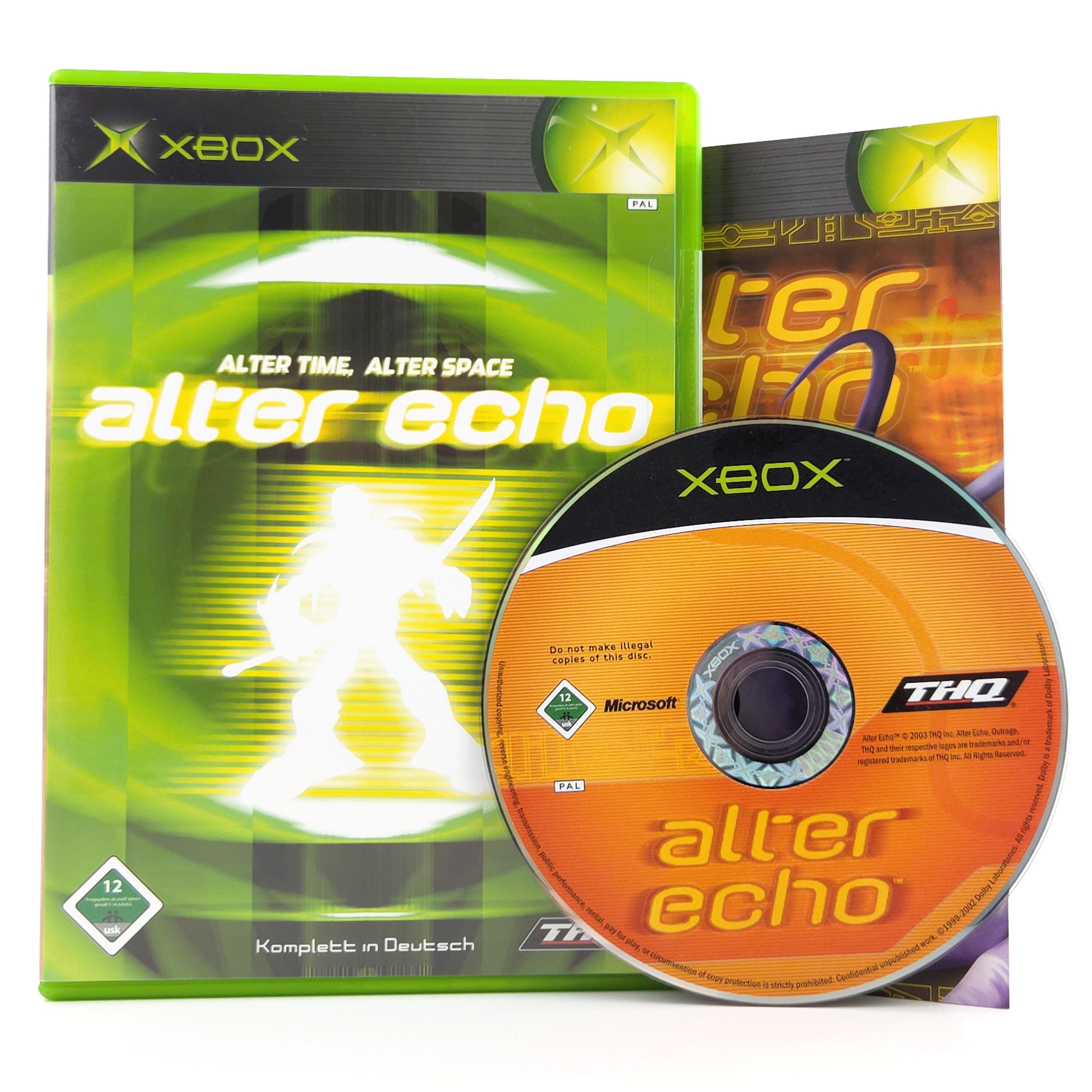 Xbox Classic Spiel – Alter Echo (OVP DE PAL)