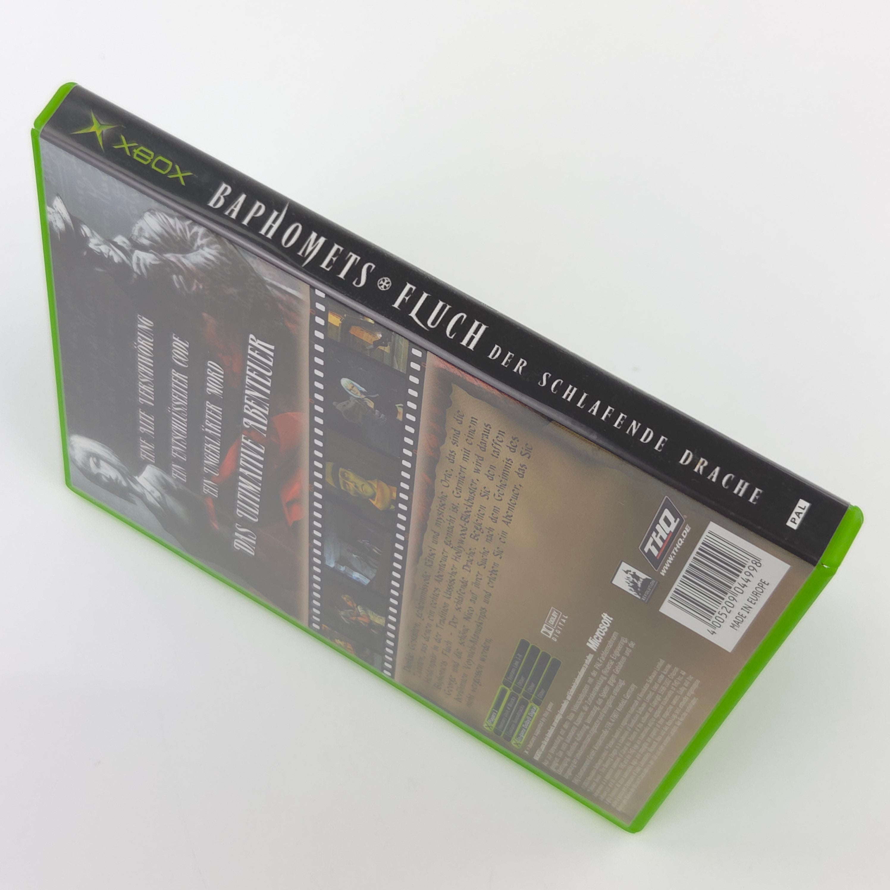 Xbox Classic Spiel – Baphomets Fluch Der Drache (OVP)