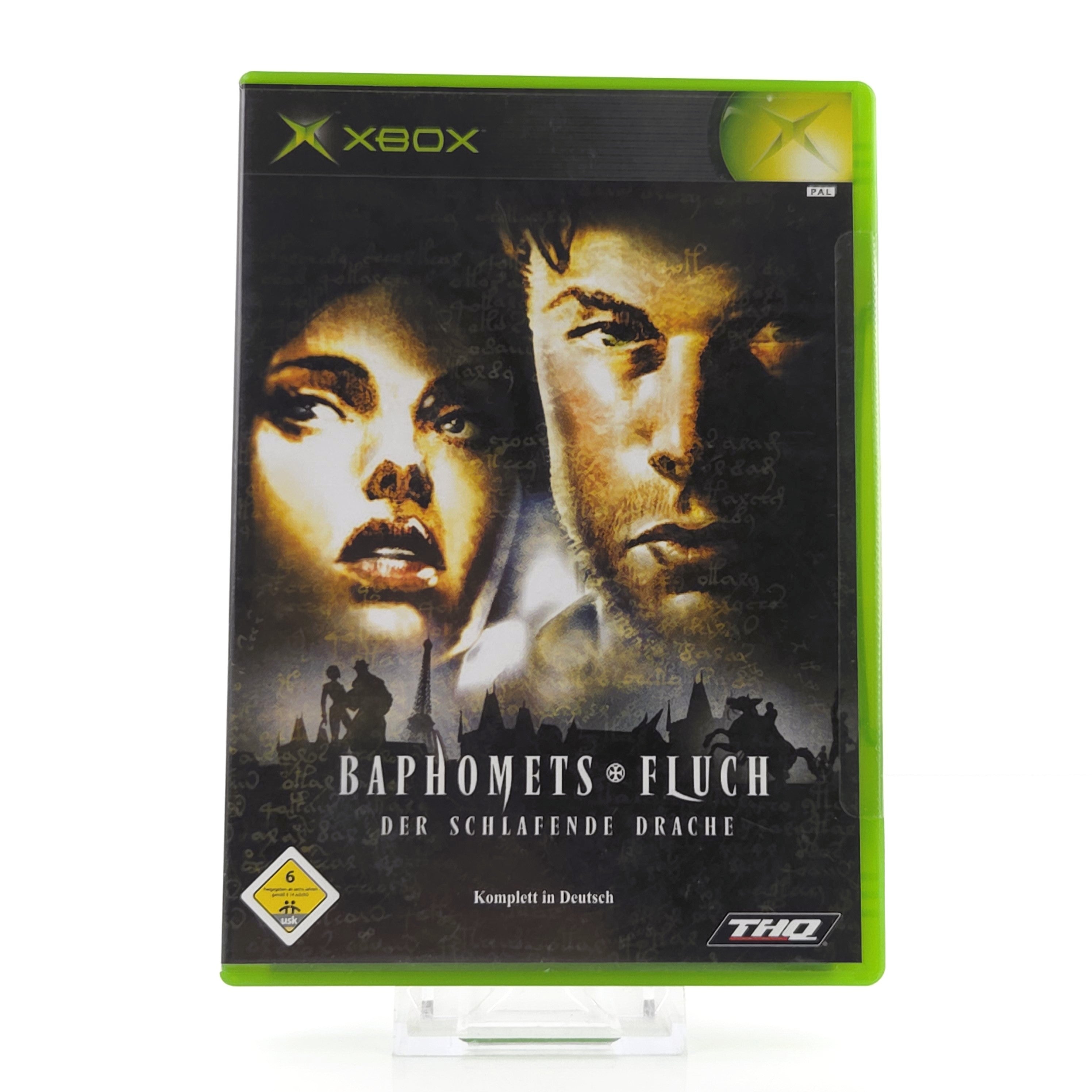 Xbox Classic Spiel – Baphomets Fluch Der Schlafende Drache