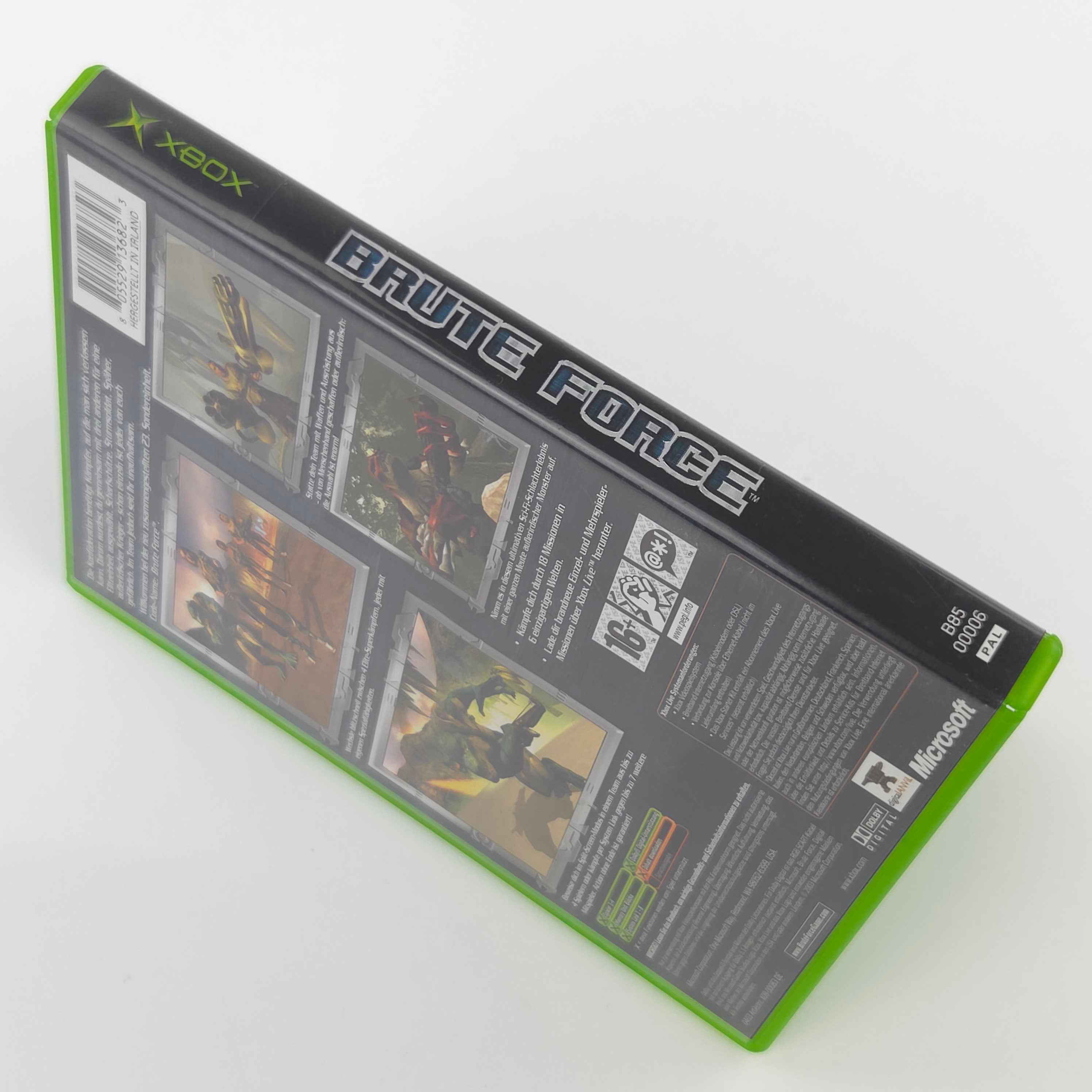 Xbox Classic Spiel – Brute Force (OVP DE PAL)