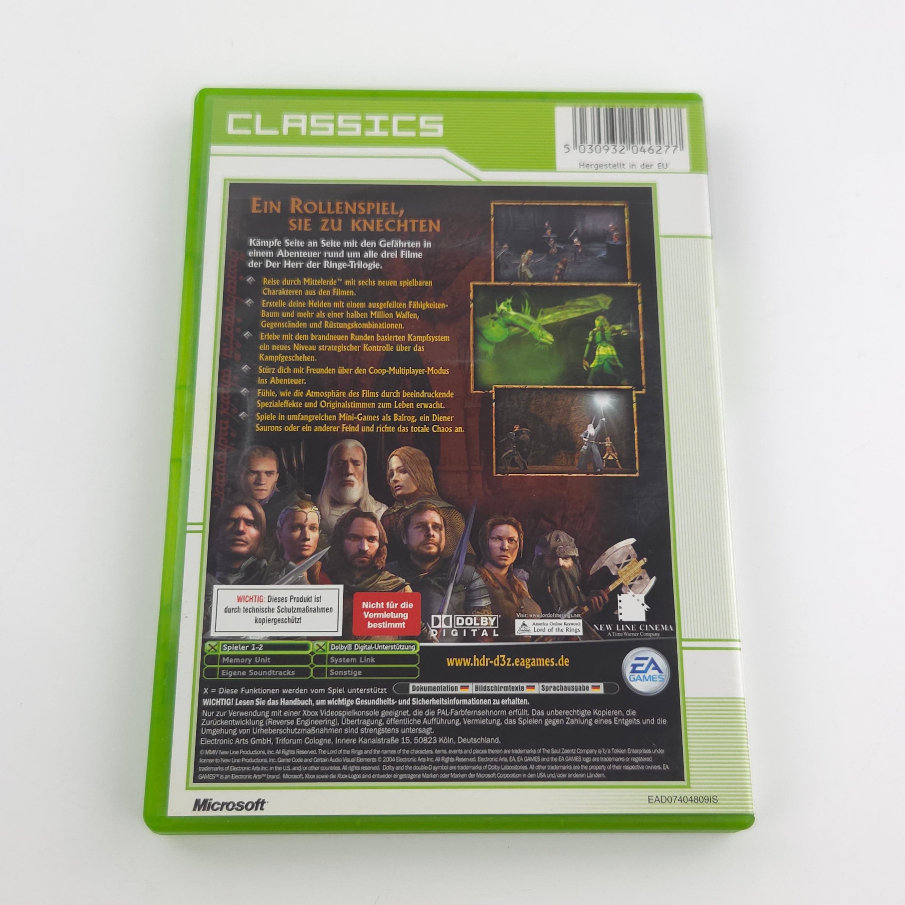 Xbox Classic Spiel – Der Herr der Ringe Bundle (PAL)