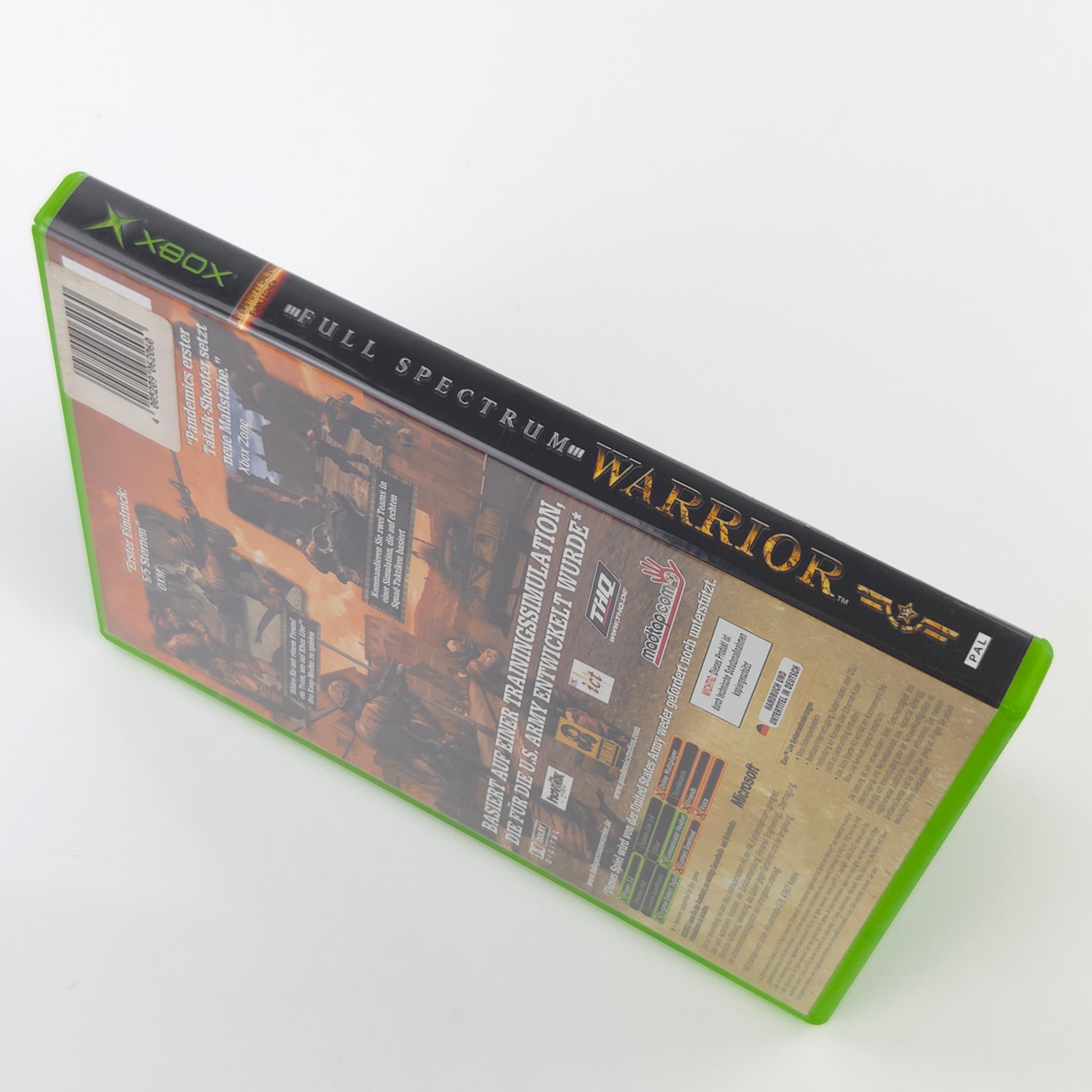 Xbox Classic Spiel – Full Spectrum Warrior (OVP)