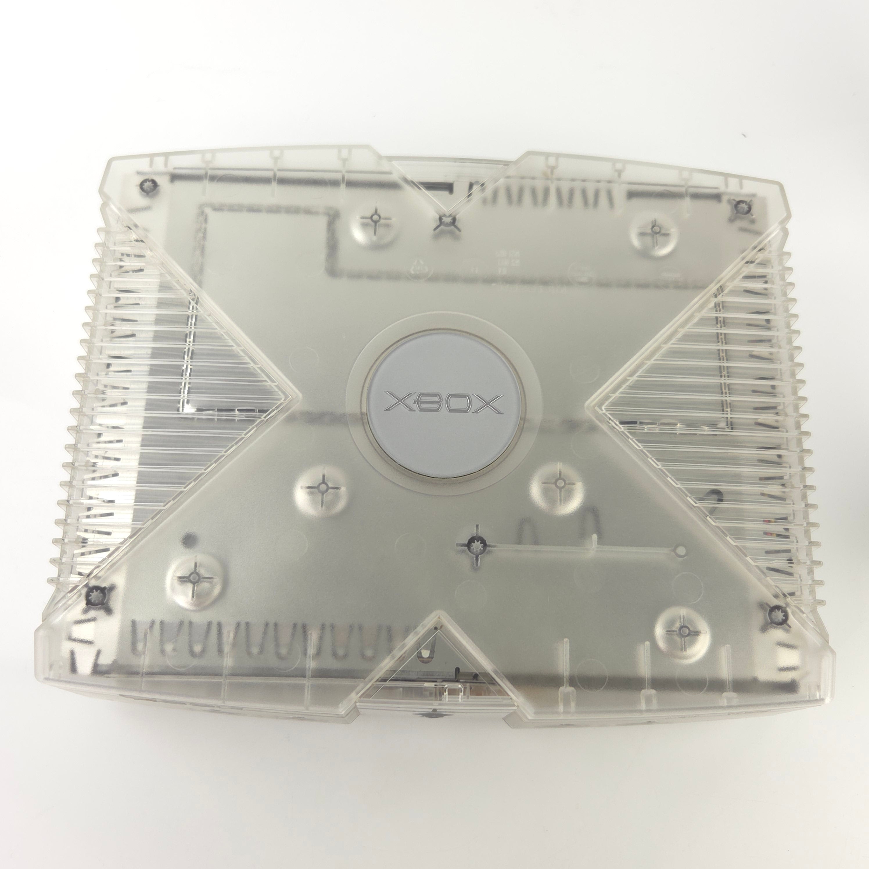 Xbox Classic Konsole Crystal Edition OVP