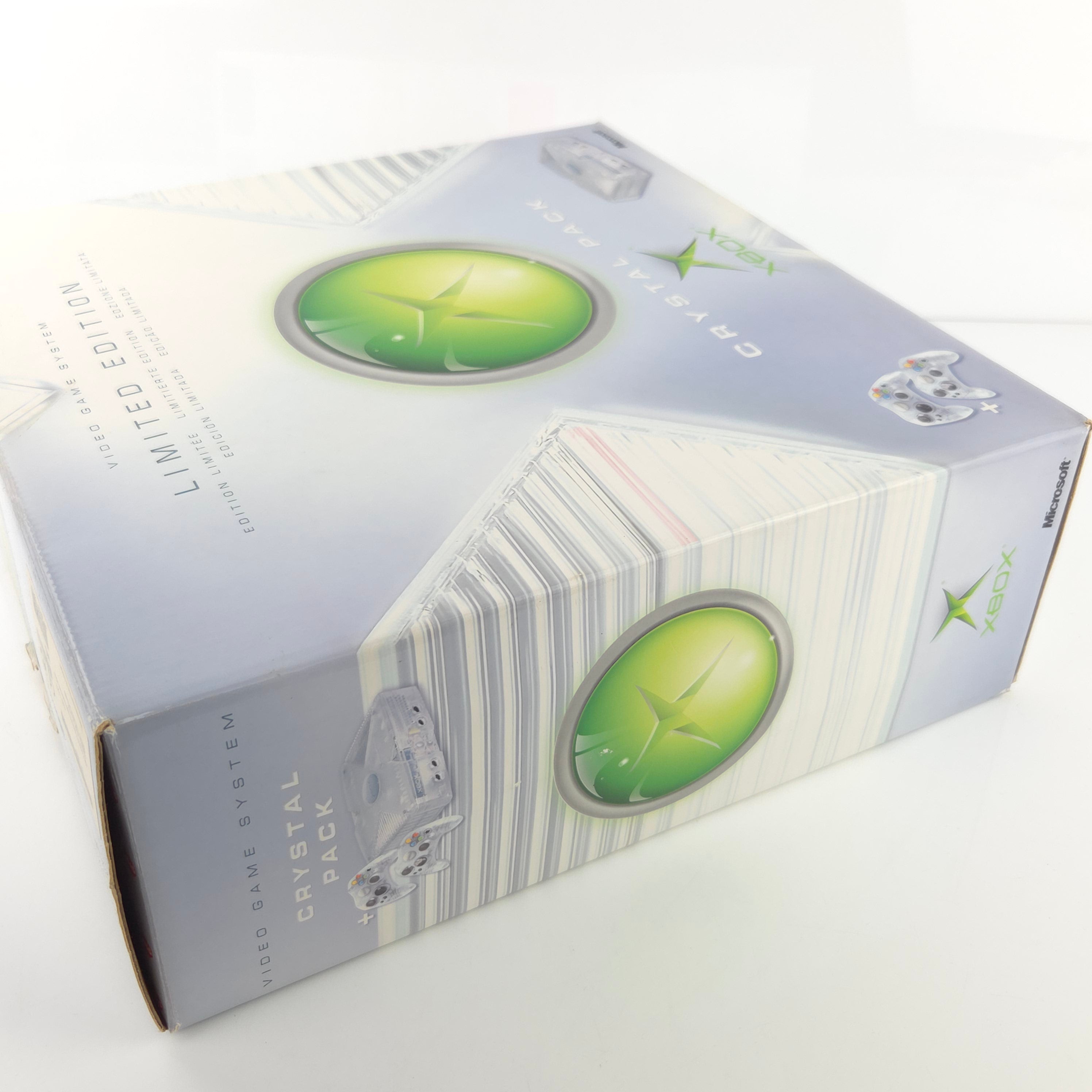 Xbox Classic Konsole Crystal Edition OVP
