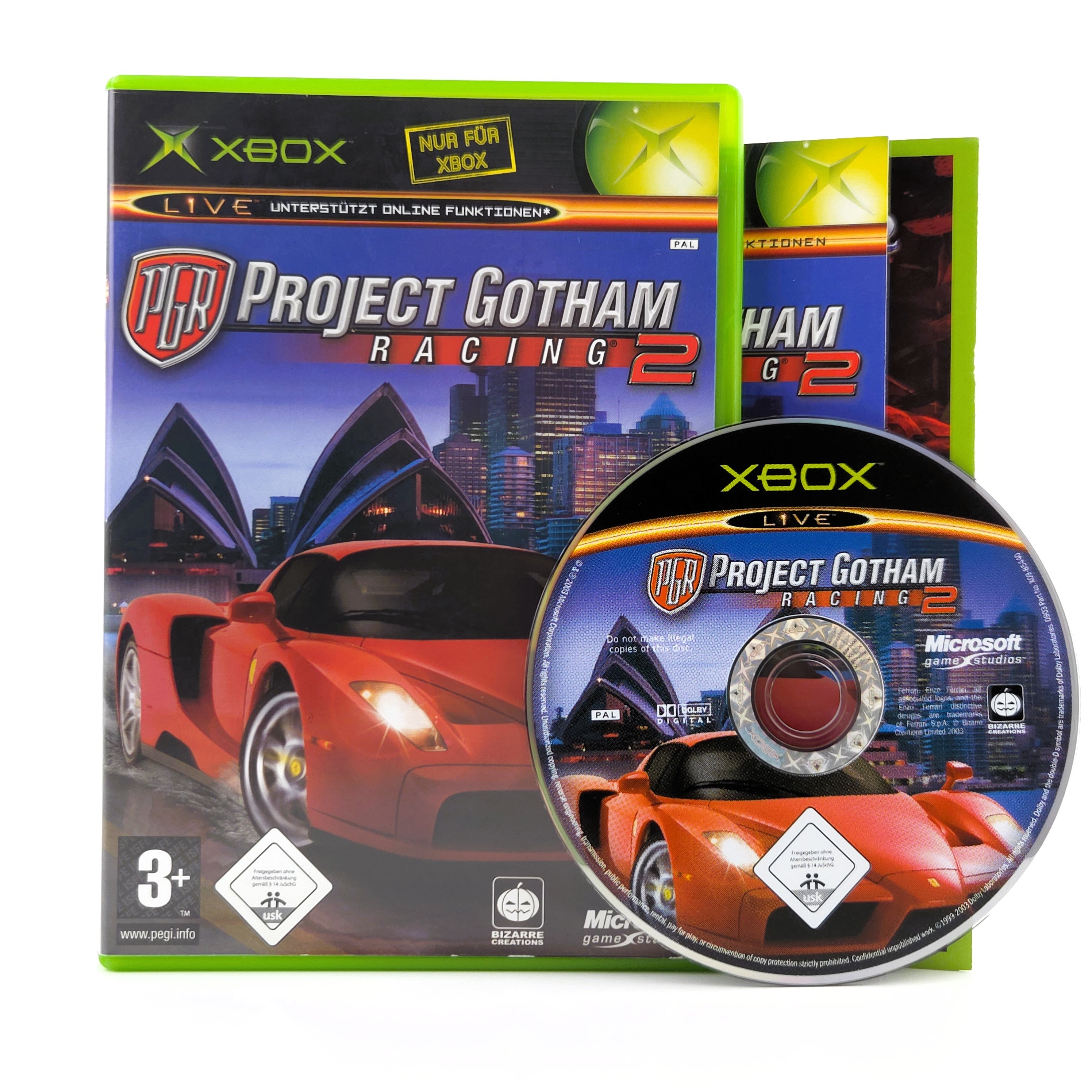 Xbox Spiel – Project Gotham Racing 2 (OVP PAL)