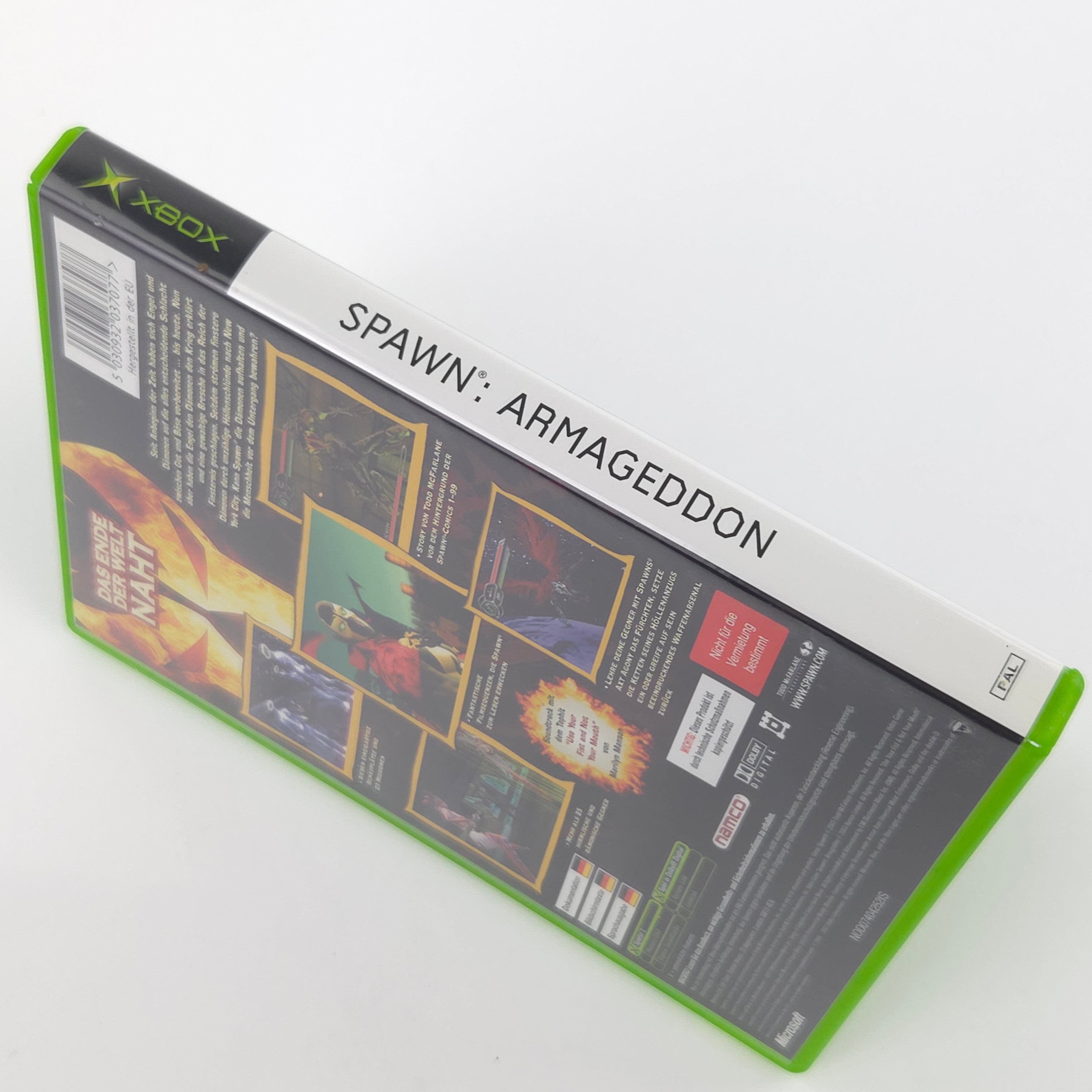 Xbox Classic Spiel – Spawn Armageddon (OVP PAL)