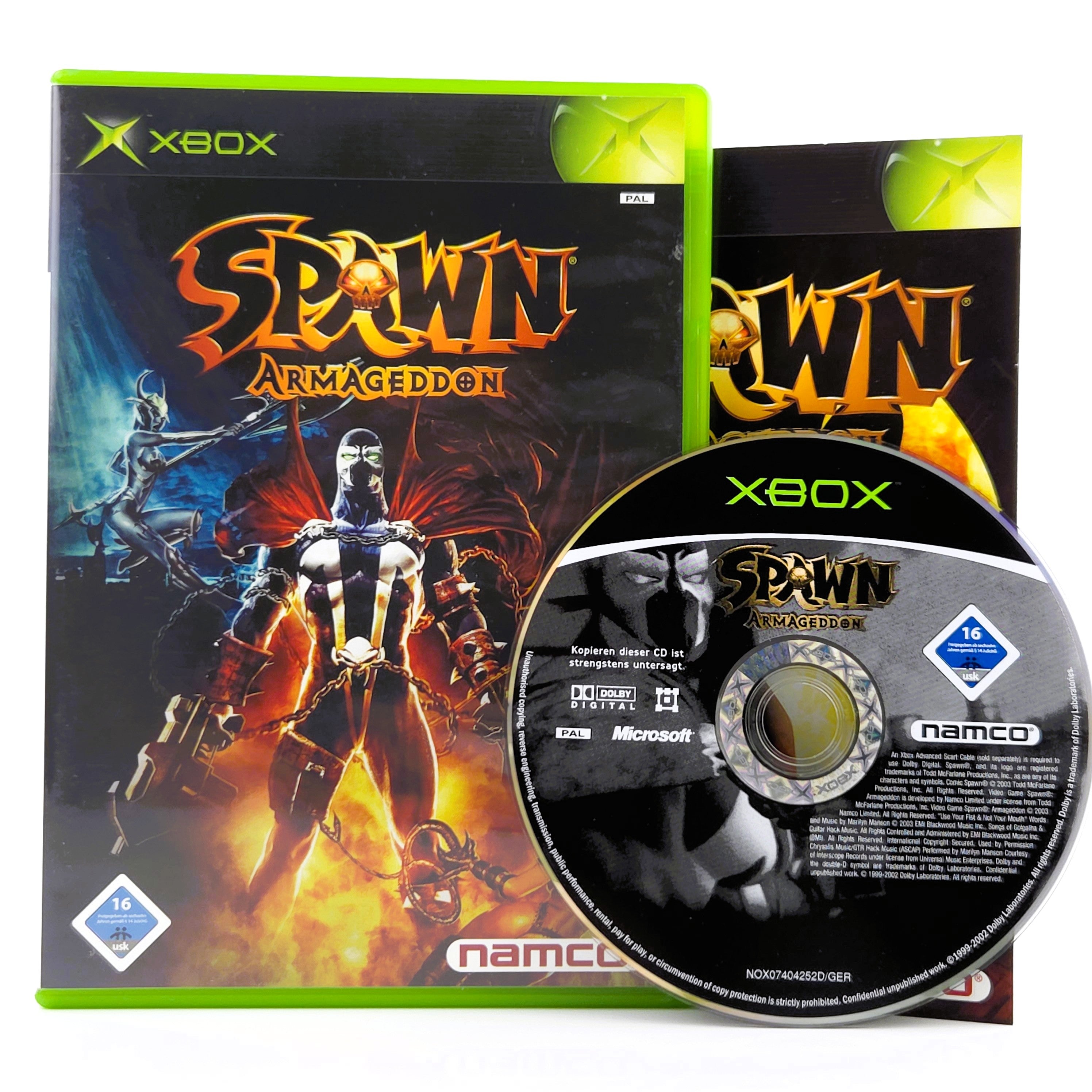 Xbox Classic Spiel – Spawn Armageddon (OVP PAL)