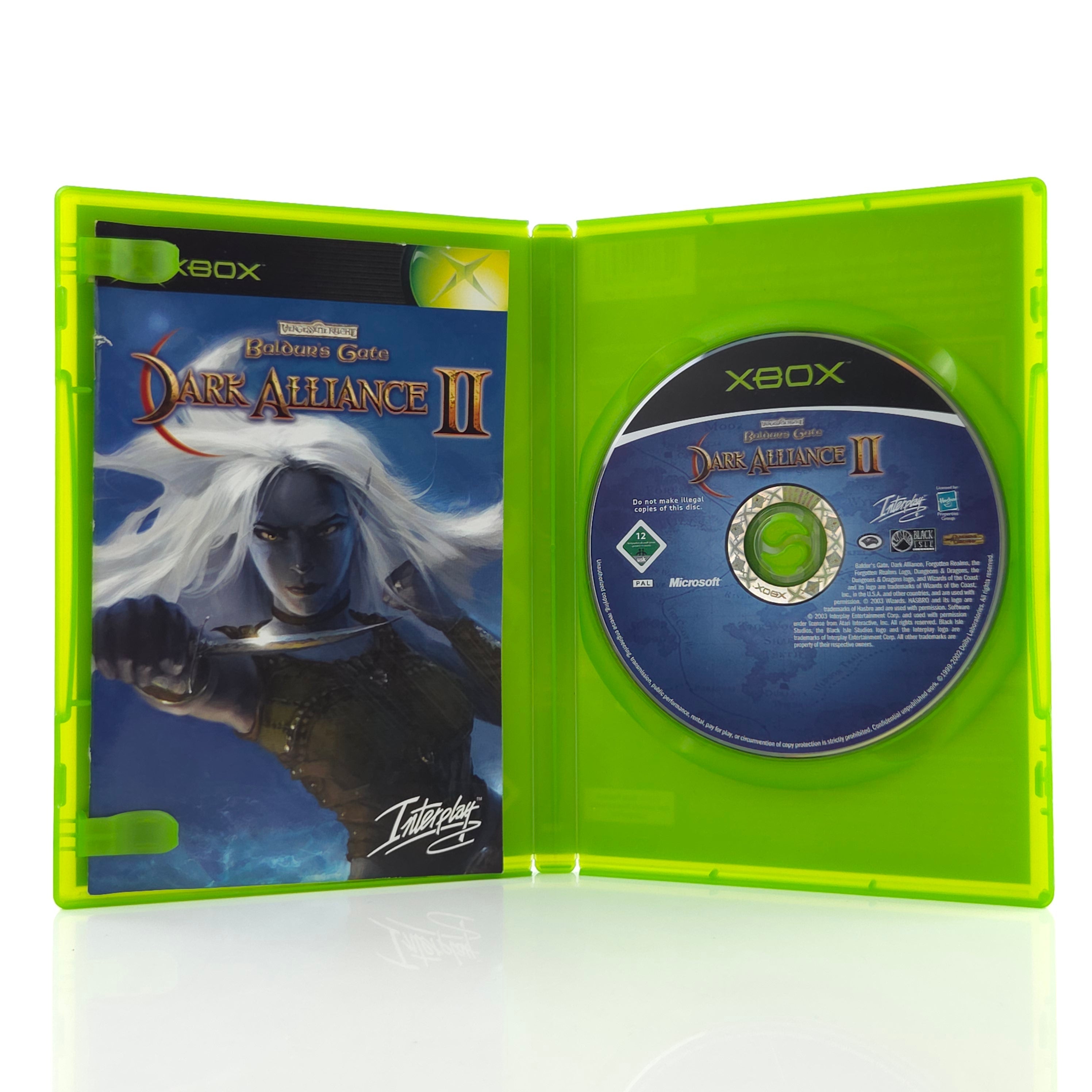 Microsoft Xbox Spiel Baldurs Gate 2 OVP