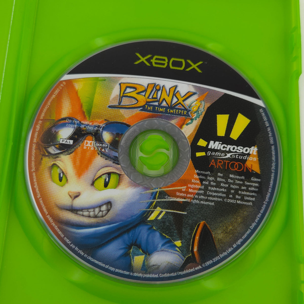 Microsoft Xbox Spiel Blinx The Time Sweeper OVP PAL