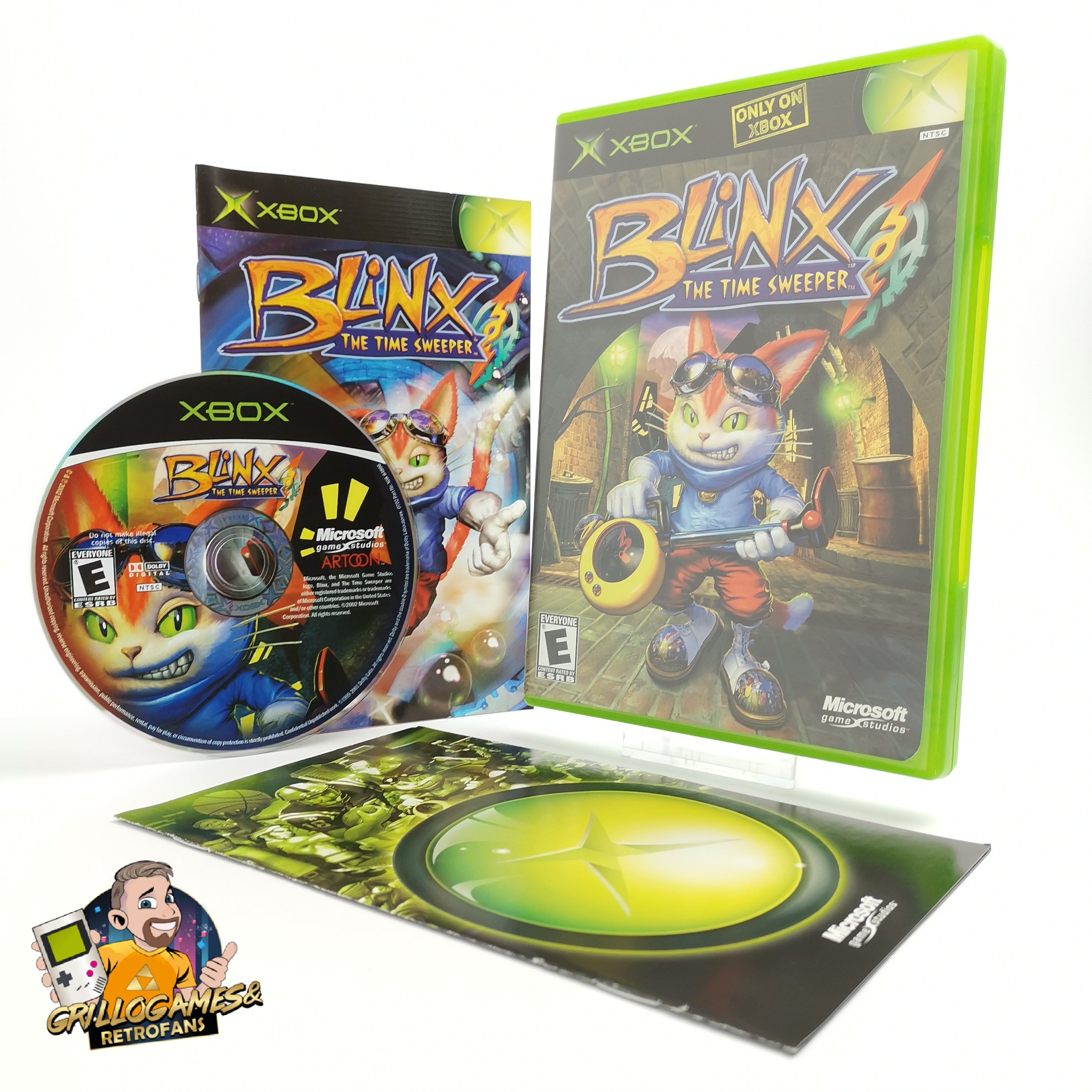 Xbox Classic Spiel – Blinx The Time Sweeper NTSC OVP