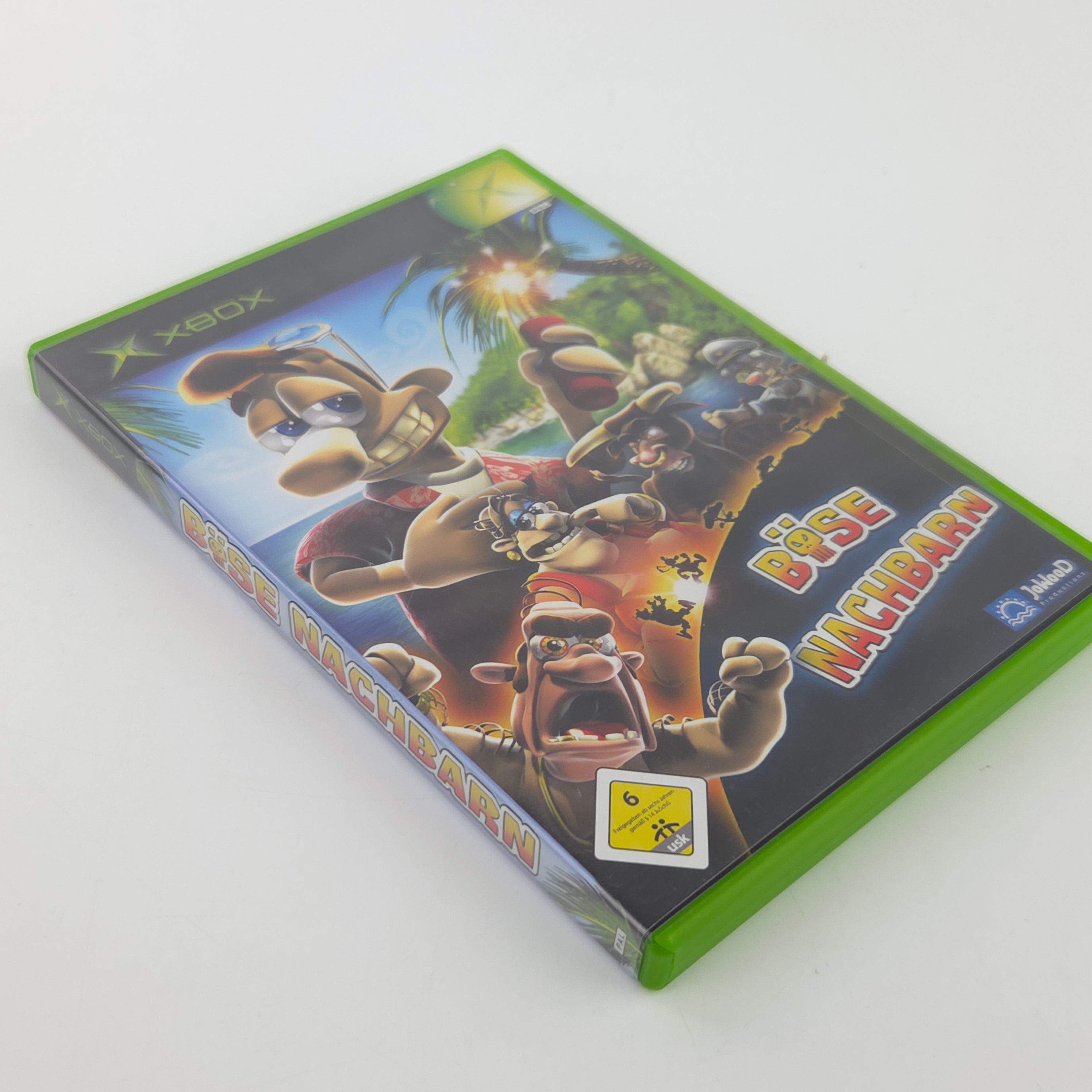 Xbox Spiel Böse Nachbarn OVP PAL