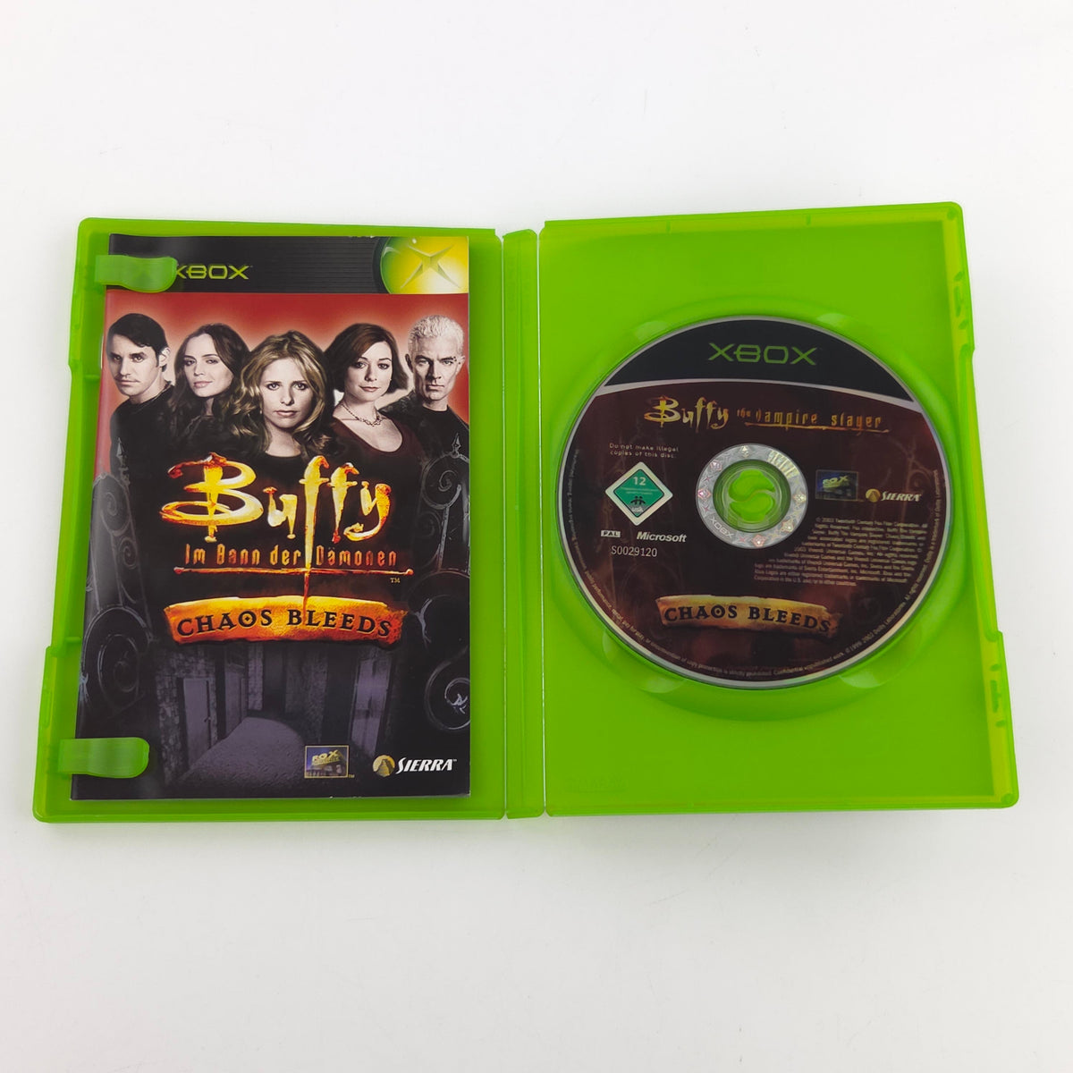 Xbox Classic Spiel Buffy Chaos Bleeds OVP