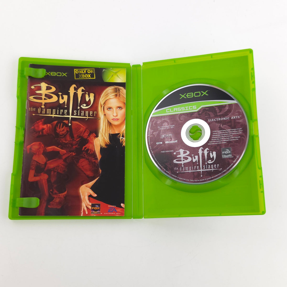 Xbox Spiel Buffy The Vampire Slayer OVP PAL