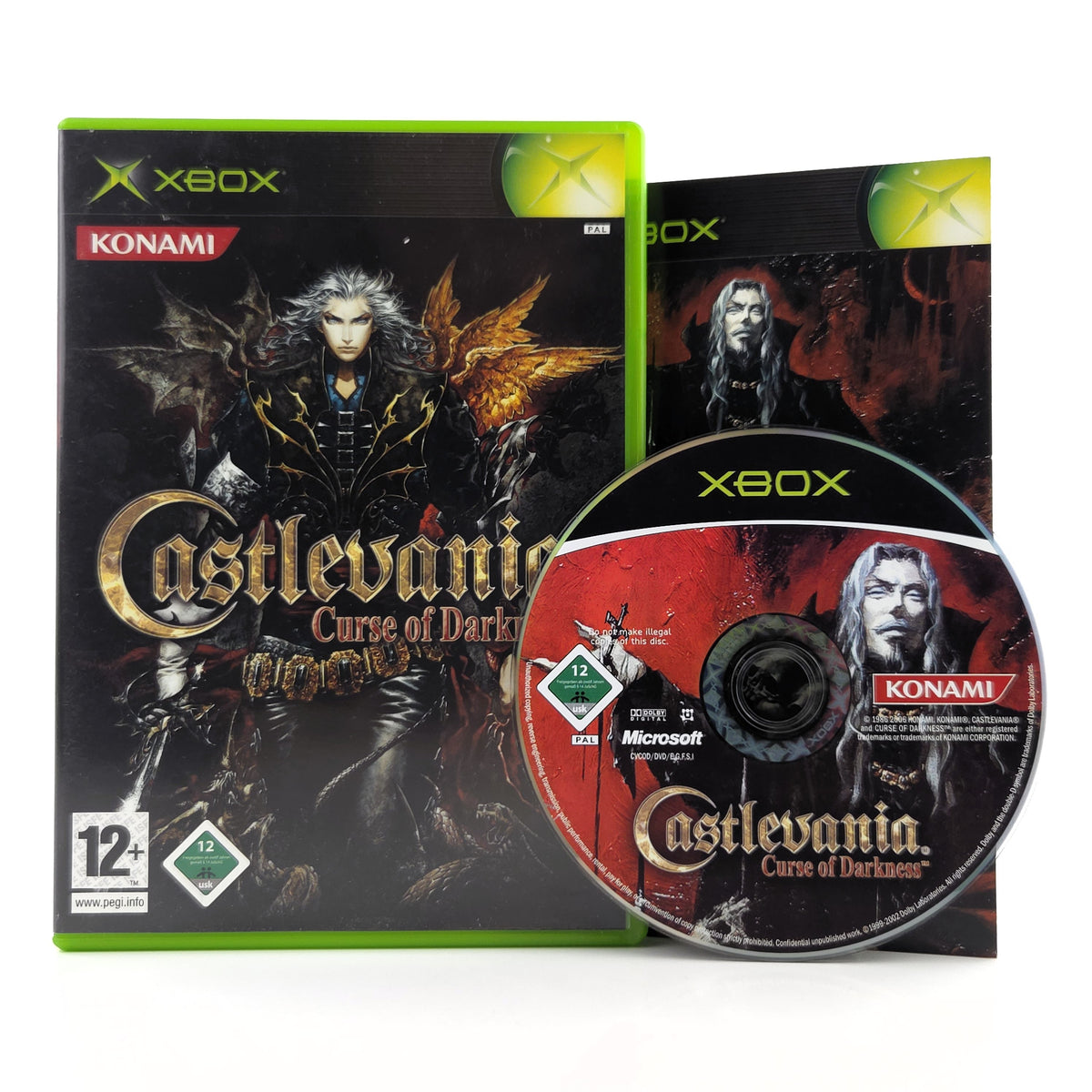 Xbox Spiel Castlevania Curse of Darkness OVP PAL