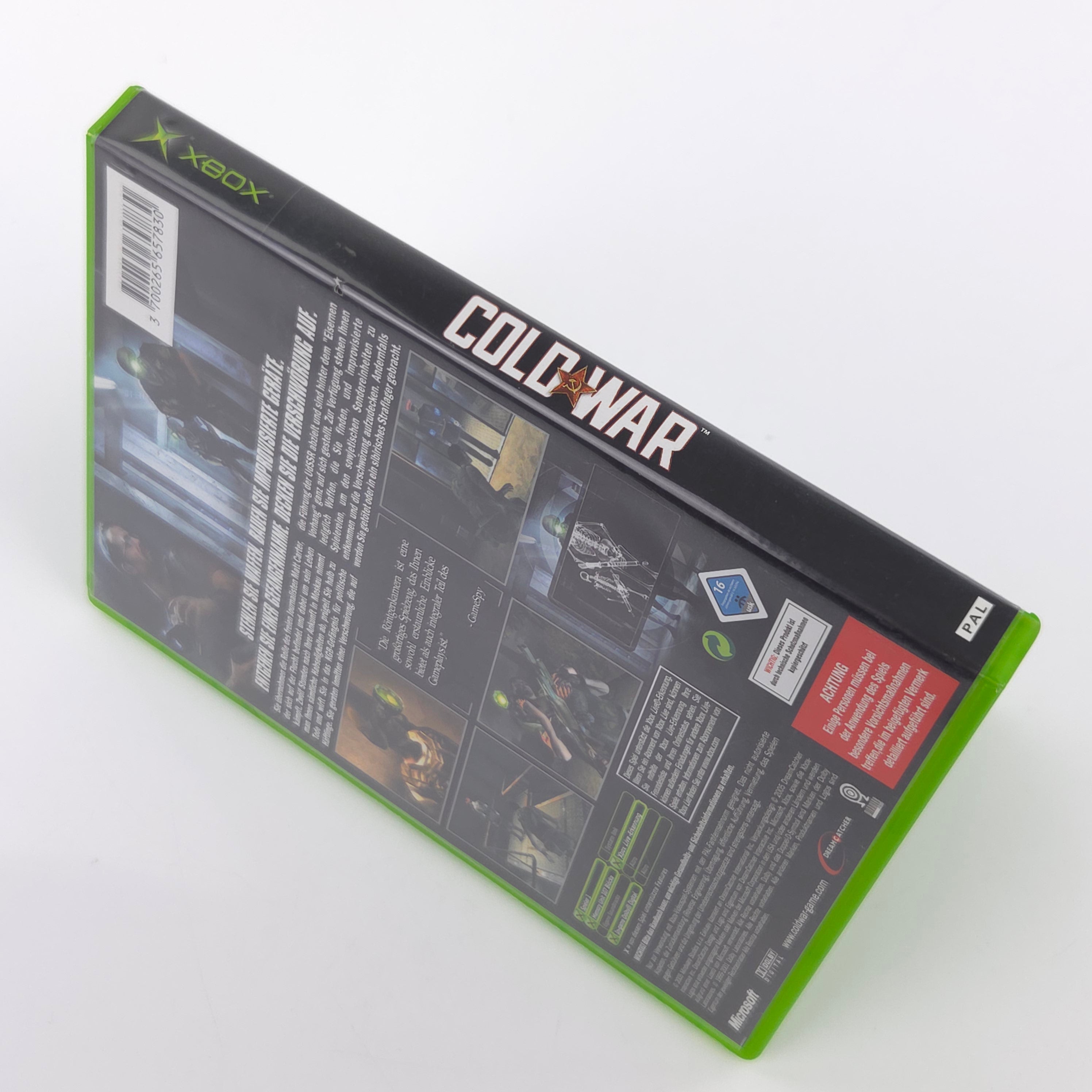 Xbox Classic Spiel – Cold War (OVP DE PAL)