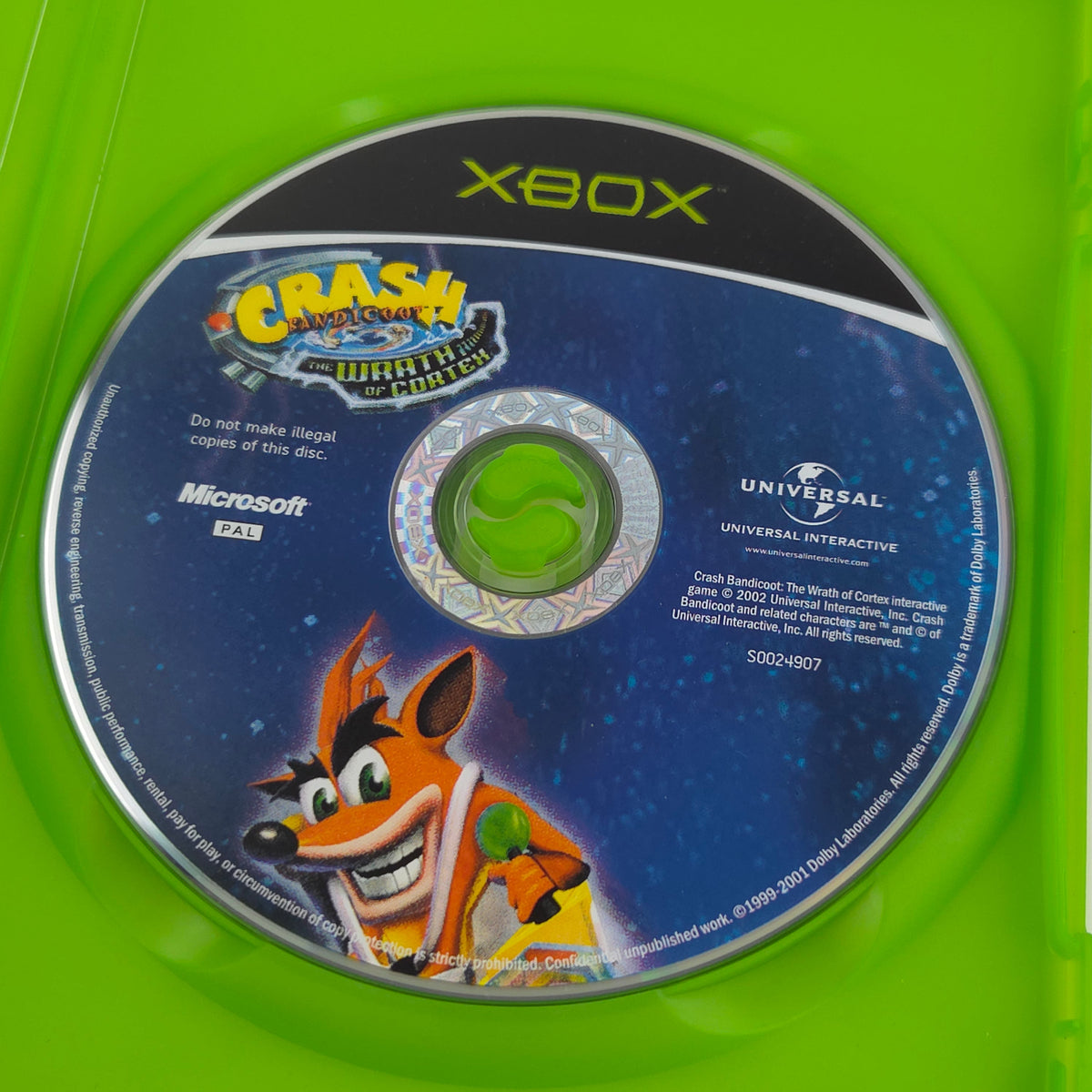 Microsoft Xbox Spiel Crash Bandicoot Der Zorn des Cortex OVP PAL