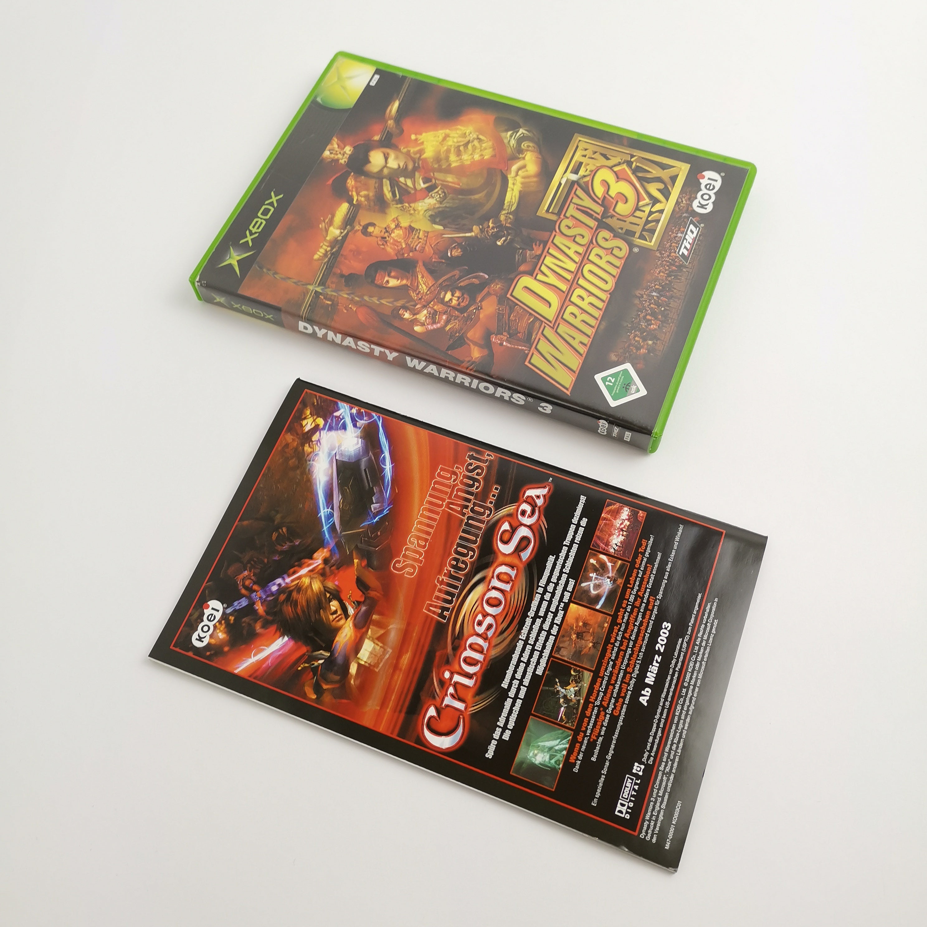 Microsoft Xbox Classic Spiel – Dynasty Warriors 3 OVP PAL