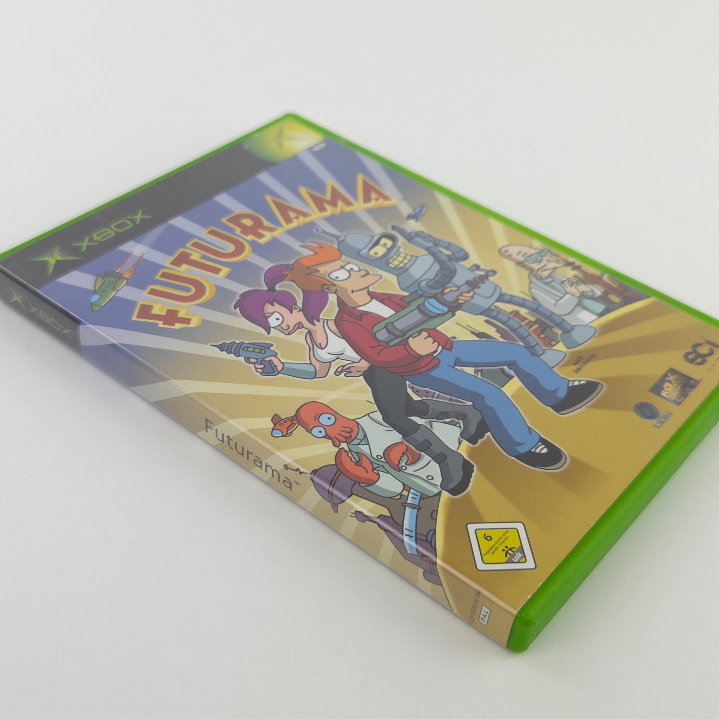 Xbox Spiel Futurama OVP CIB PAL
