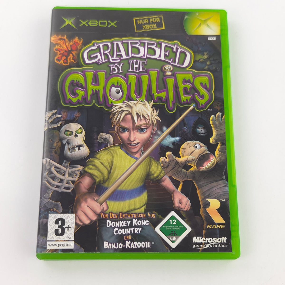 Microsoft Xbox Spiel Grabbed by the Ghoulies OVP