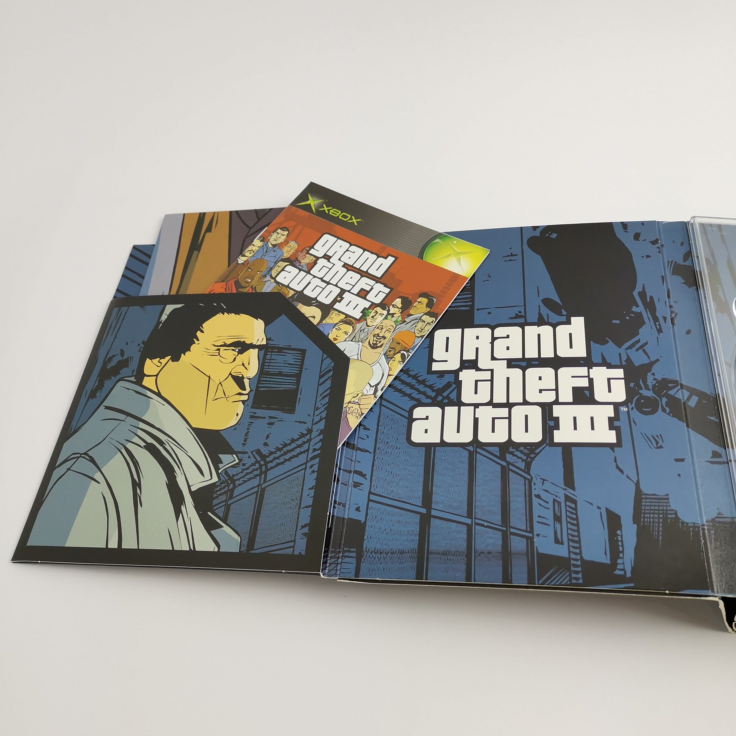 Microsoft Xbox Classic Spiel – Grand Theft Auto Trilogy OVP