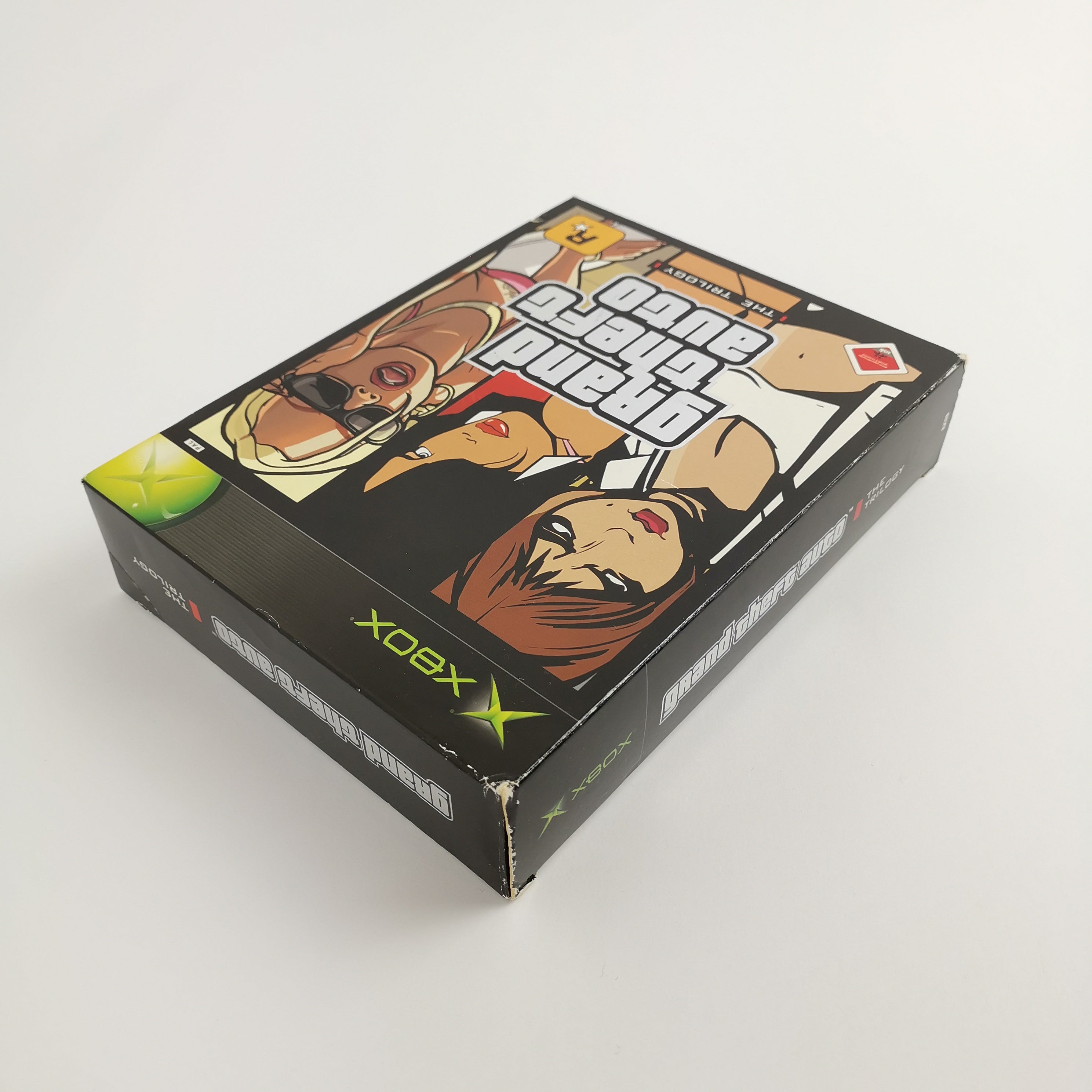 Microsoft Xbox Classic Spiel – Grand Theft Auto Trilogy OVP