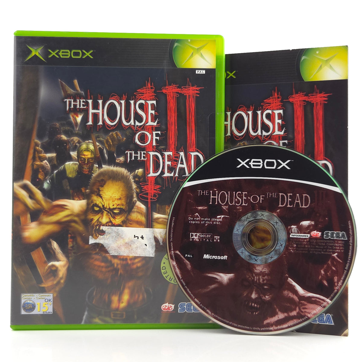 Microsoft Xbox Spiel House of the Dead III OVP PAL