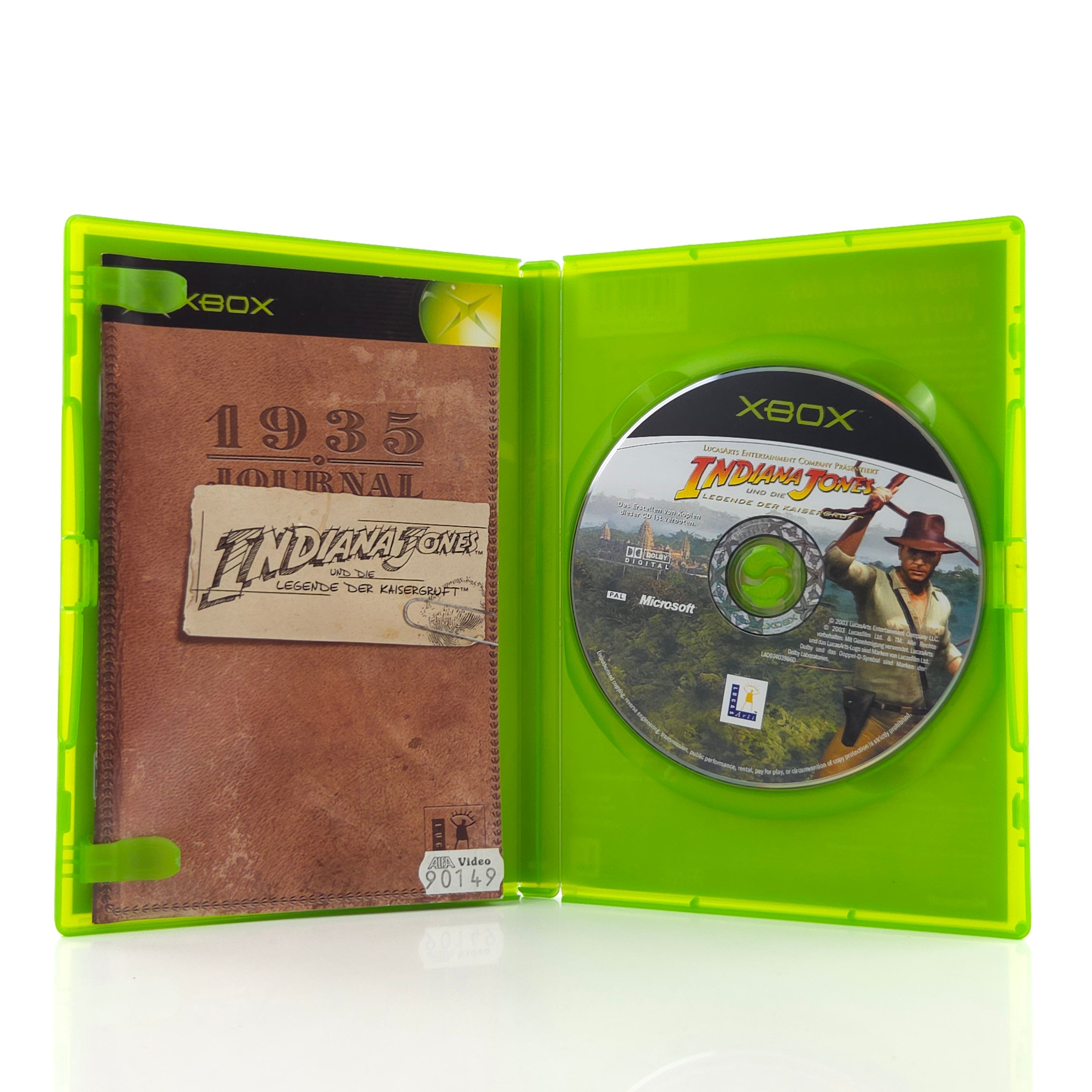 Xbox Classic Spiel Indiana Jones Kaisergruft OVP